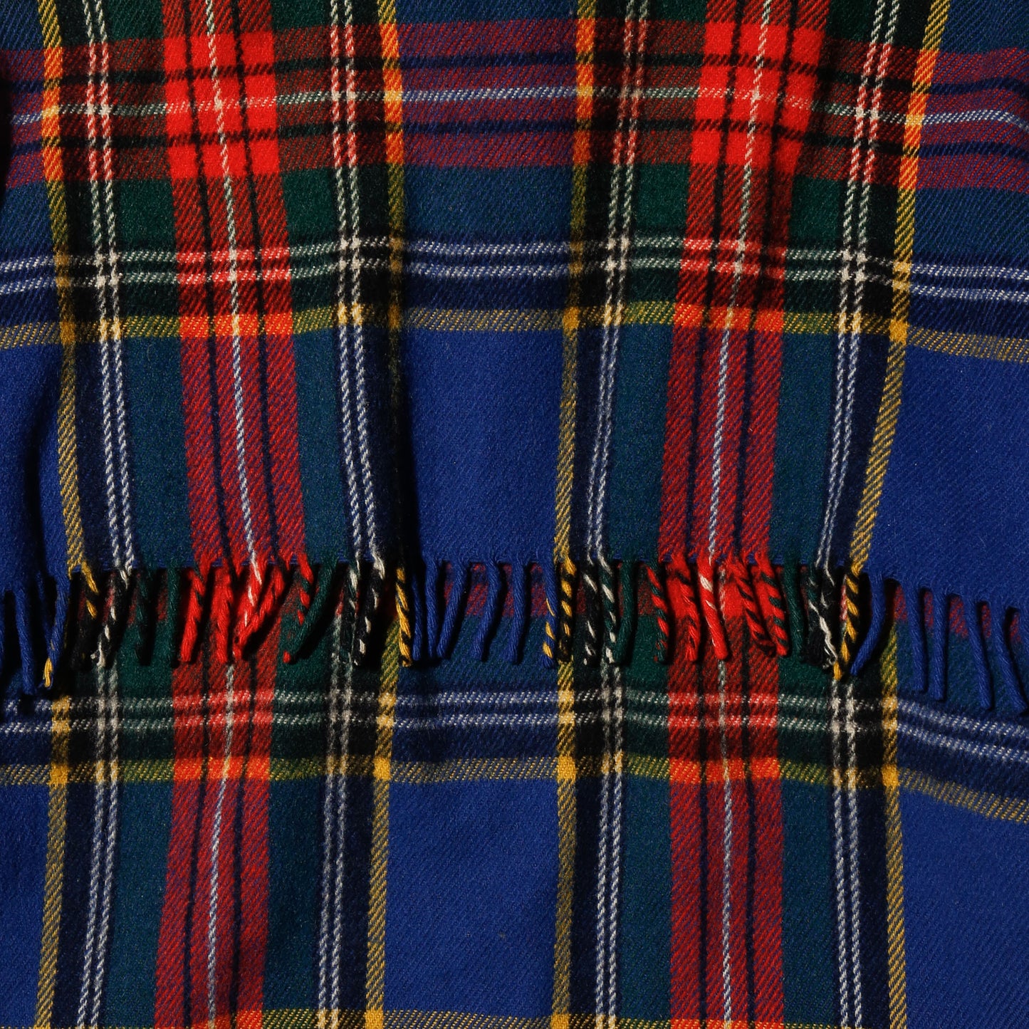 vintage 70's velvet collar check jacket