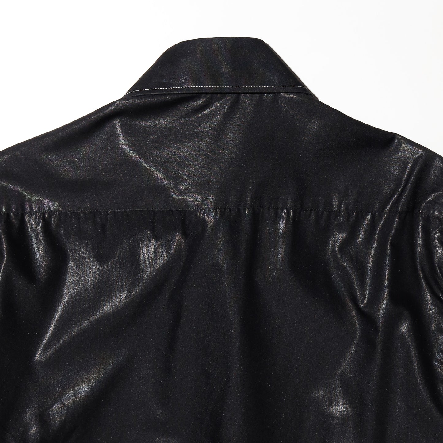 vintage euro cropped luster shirt