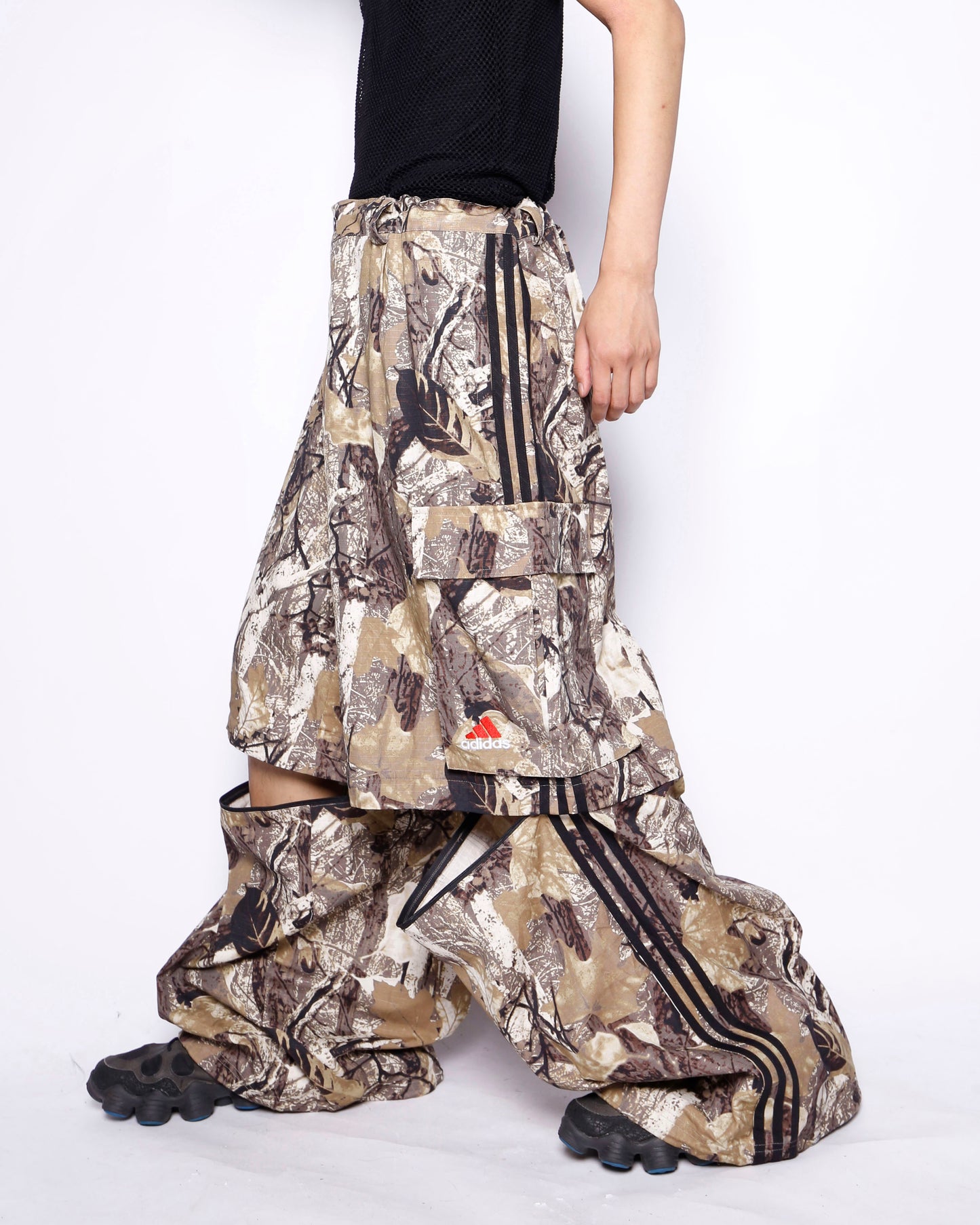 adidas original detachable realtree camo cargo trousers