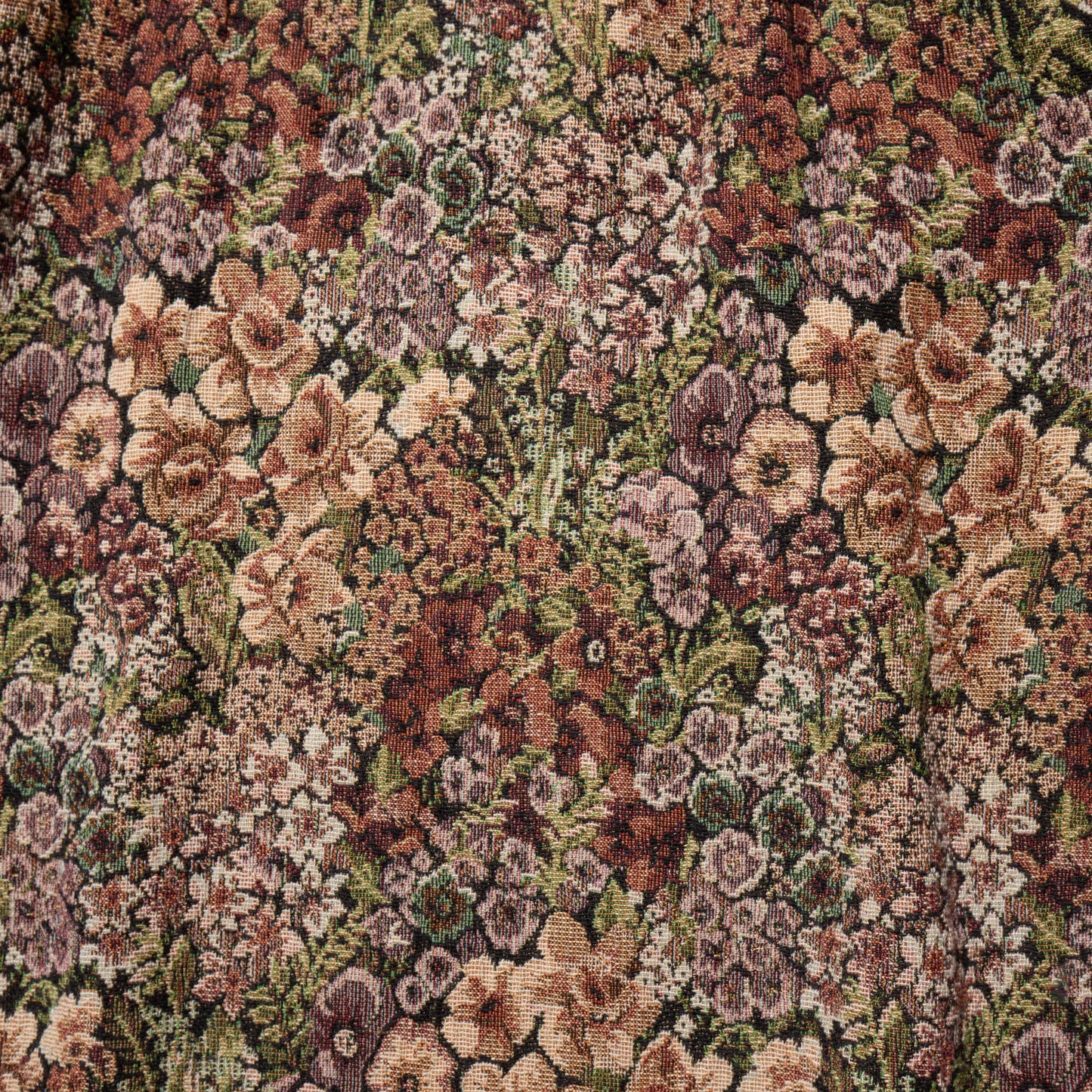vintage flower jacquard tunic