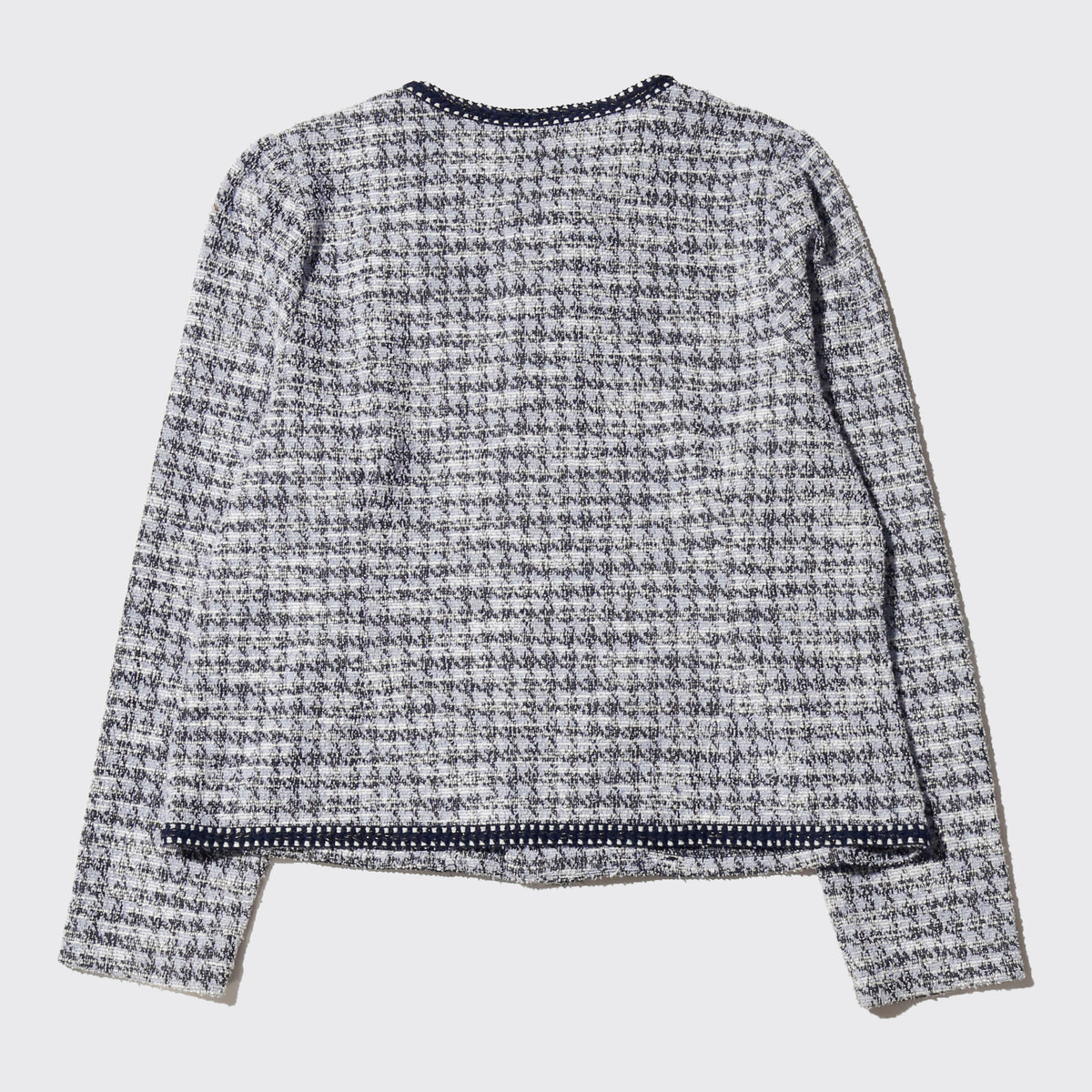 vintage tweed knit chanel jacket