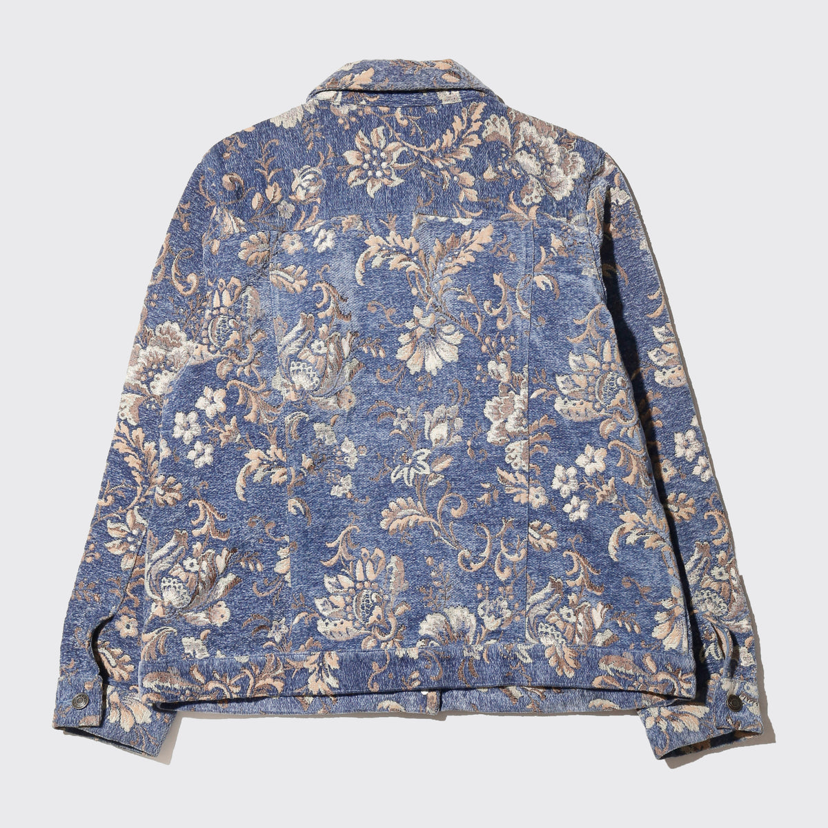 vintage floral gobelin truker jacket