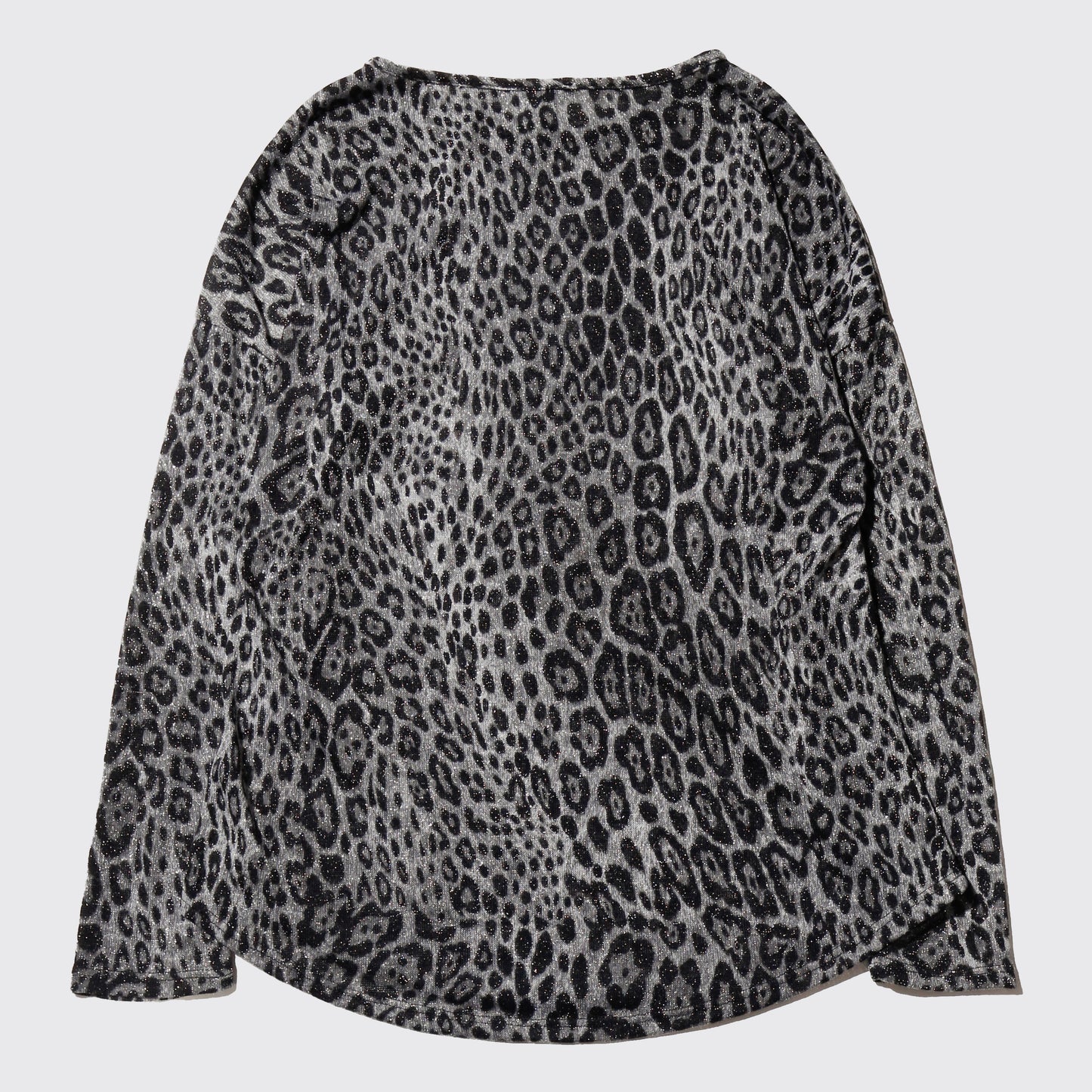 vintage lame leopard cut sew