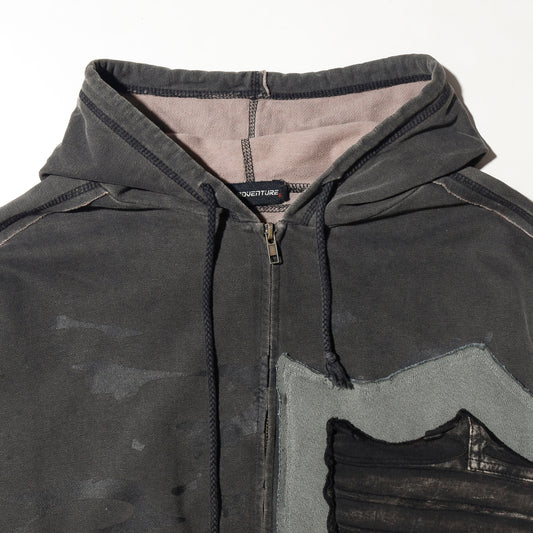 vintage dust emblem hoodie