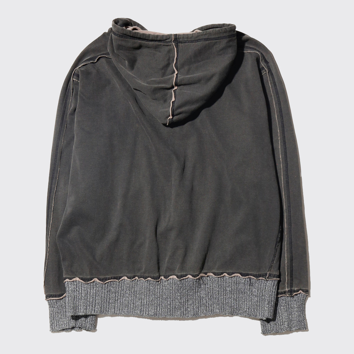 vintage dust emblem hoodie