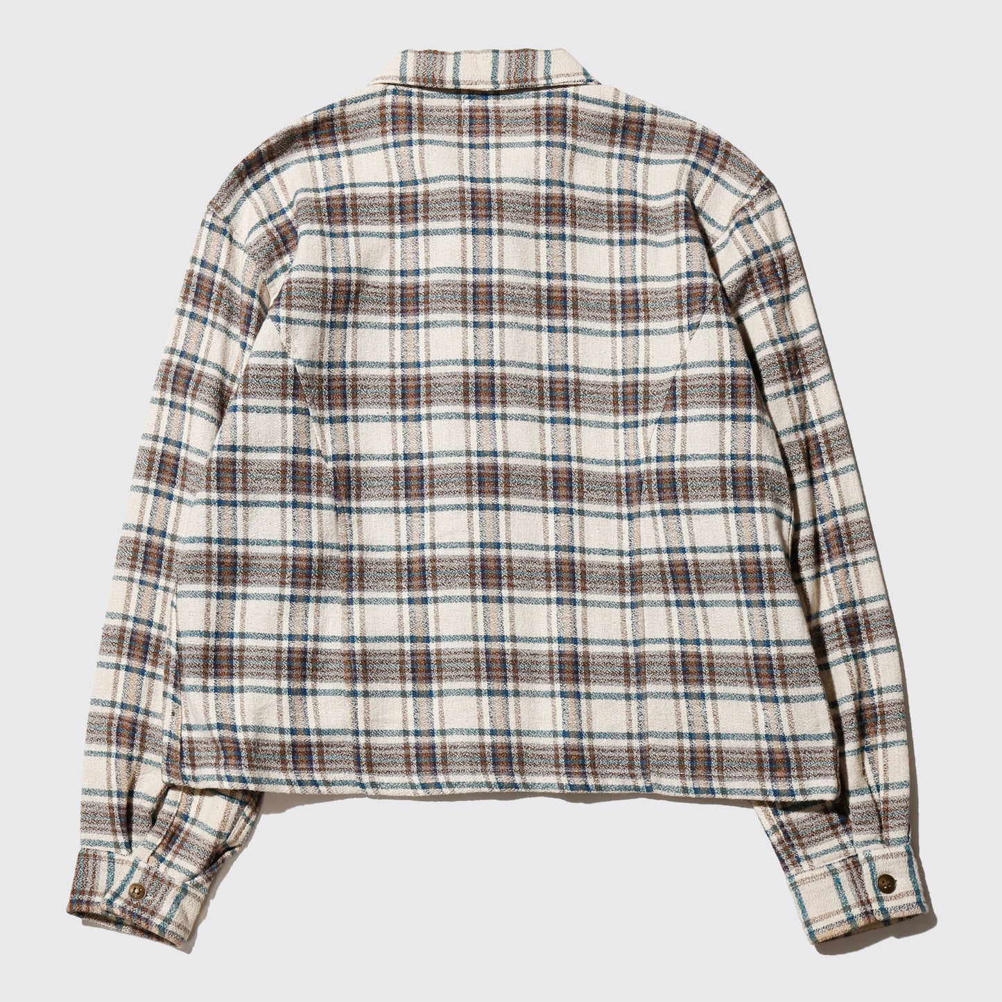 vintage check drizzler jacket