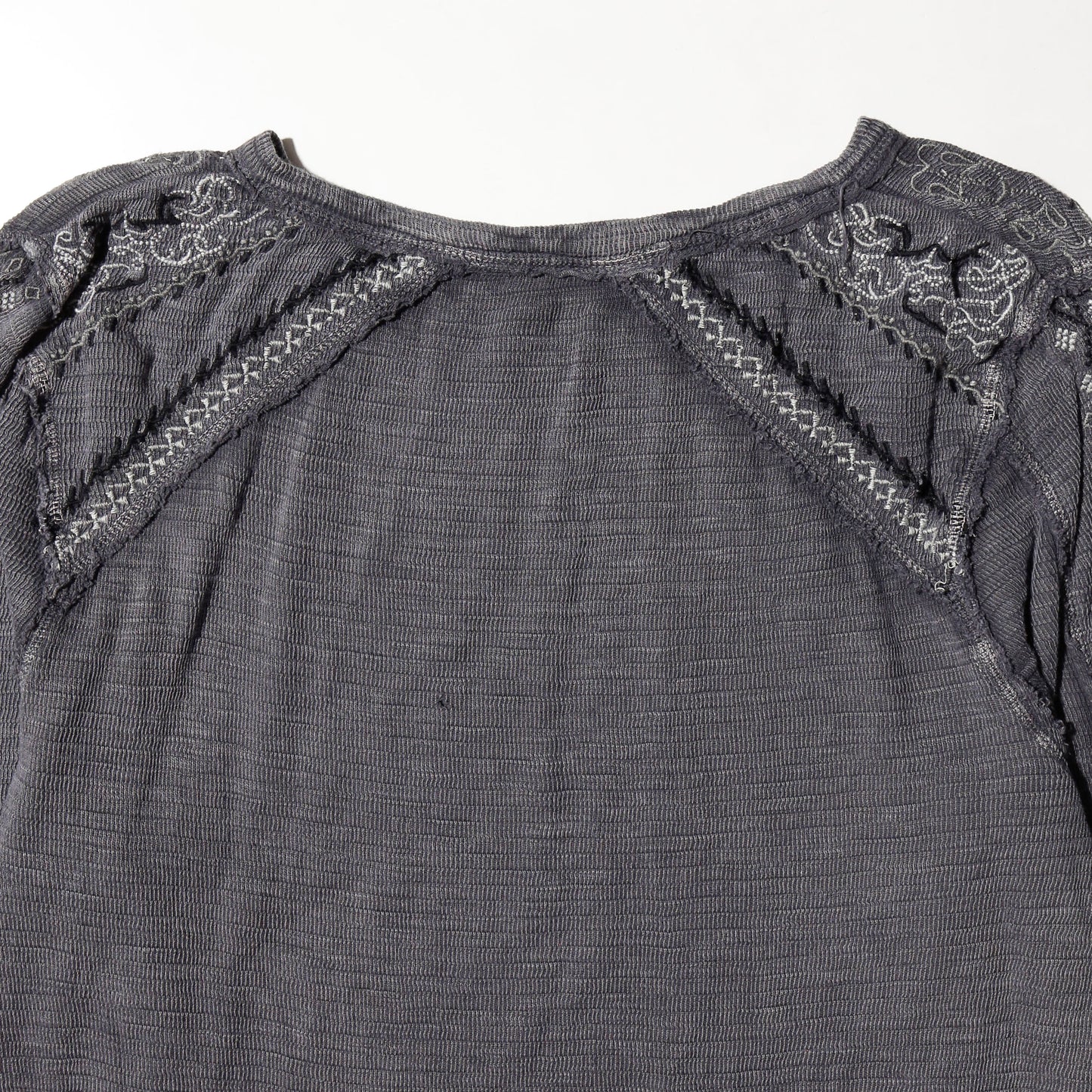 vintage broderied boho cut sew