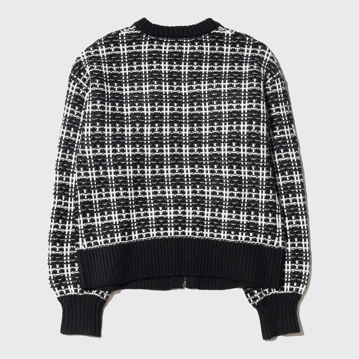 vintage cropped knit chanel jacket