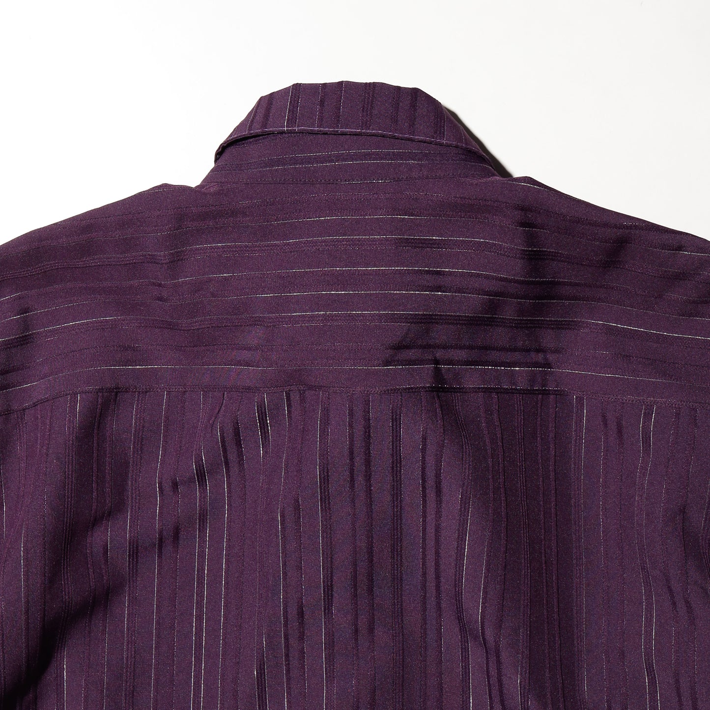 *one-off cropped bowtie stripe shirt