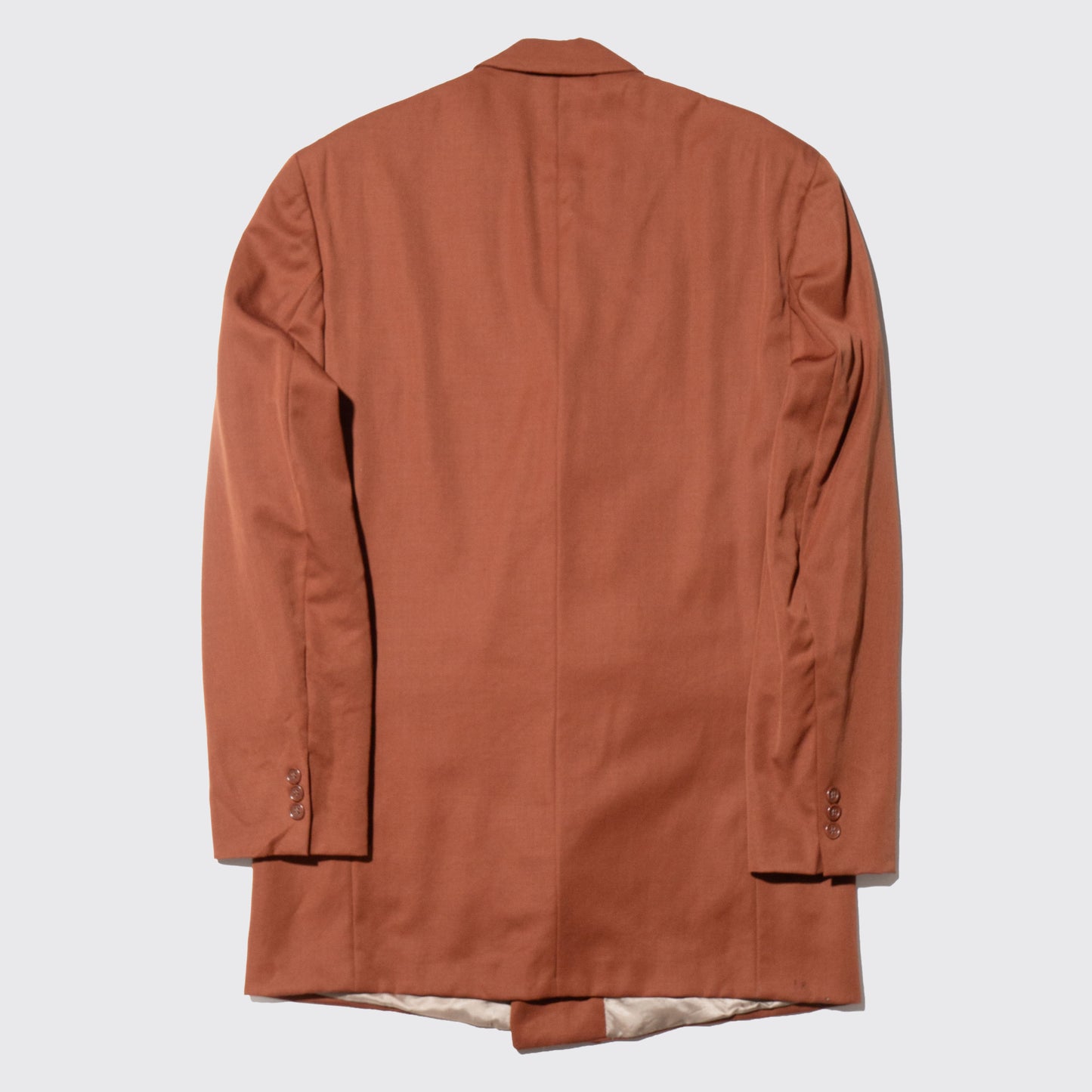 vintage double breasted loose tailored jacket