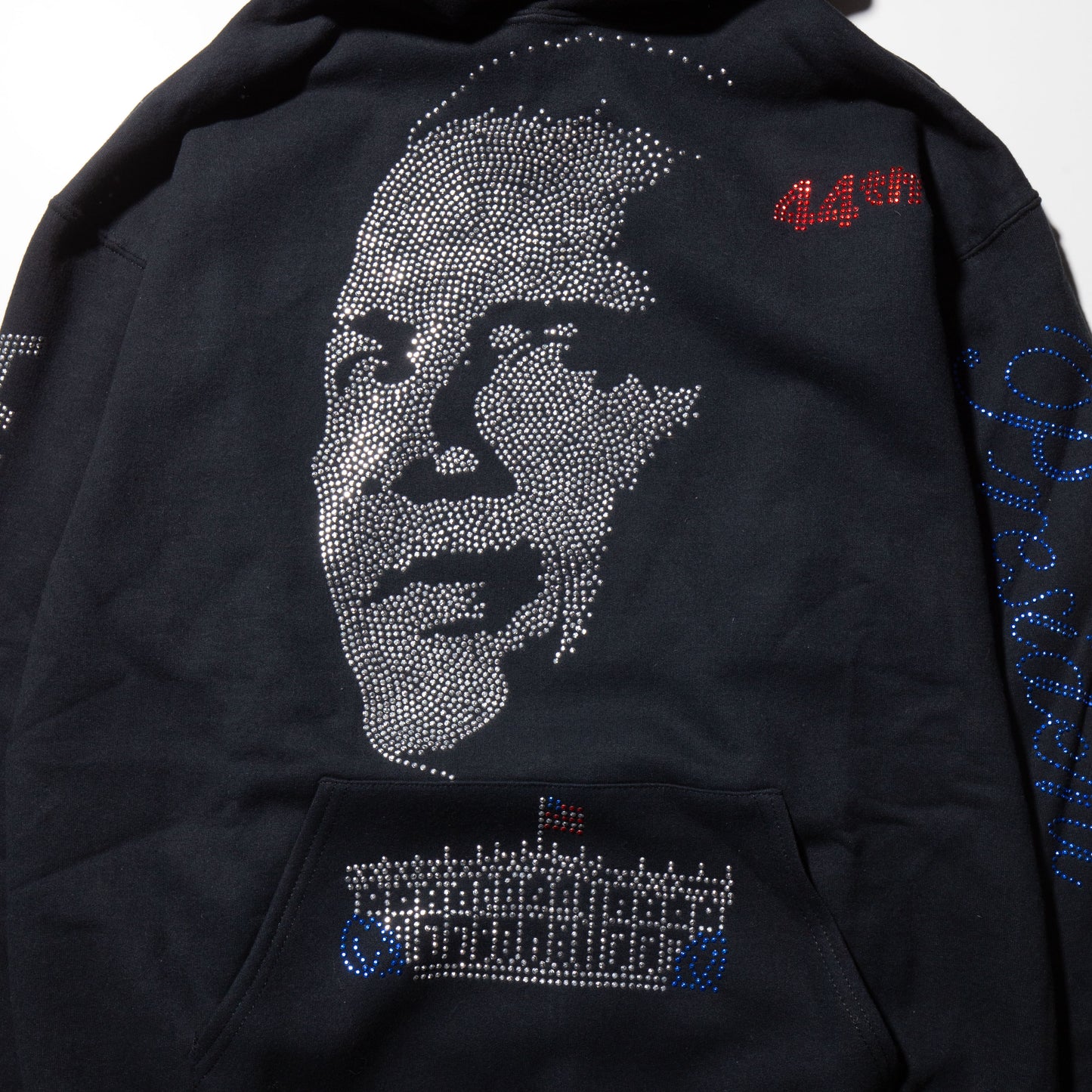 vintage y2k barack obama bijou hoodie