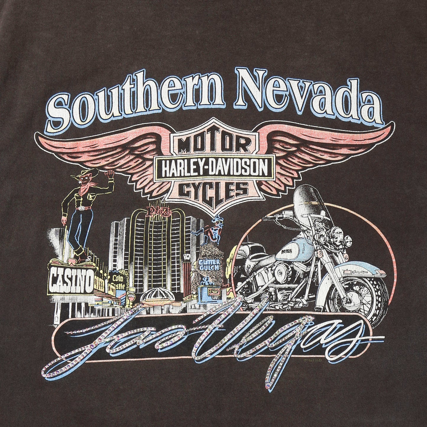 vintage just2000's harley-davidson southern nevada n/s t-shirt