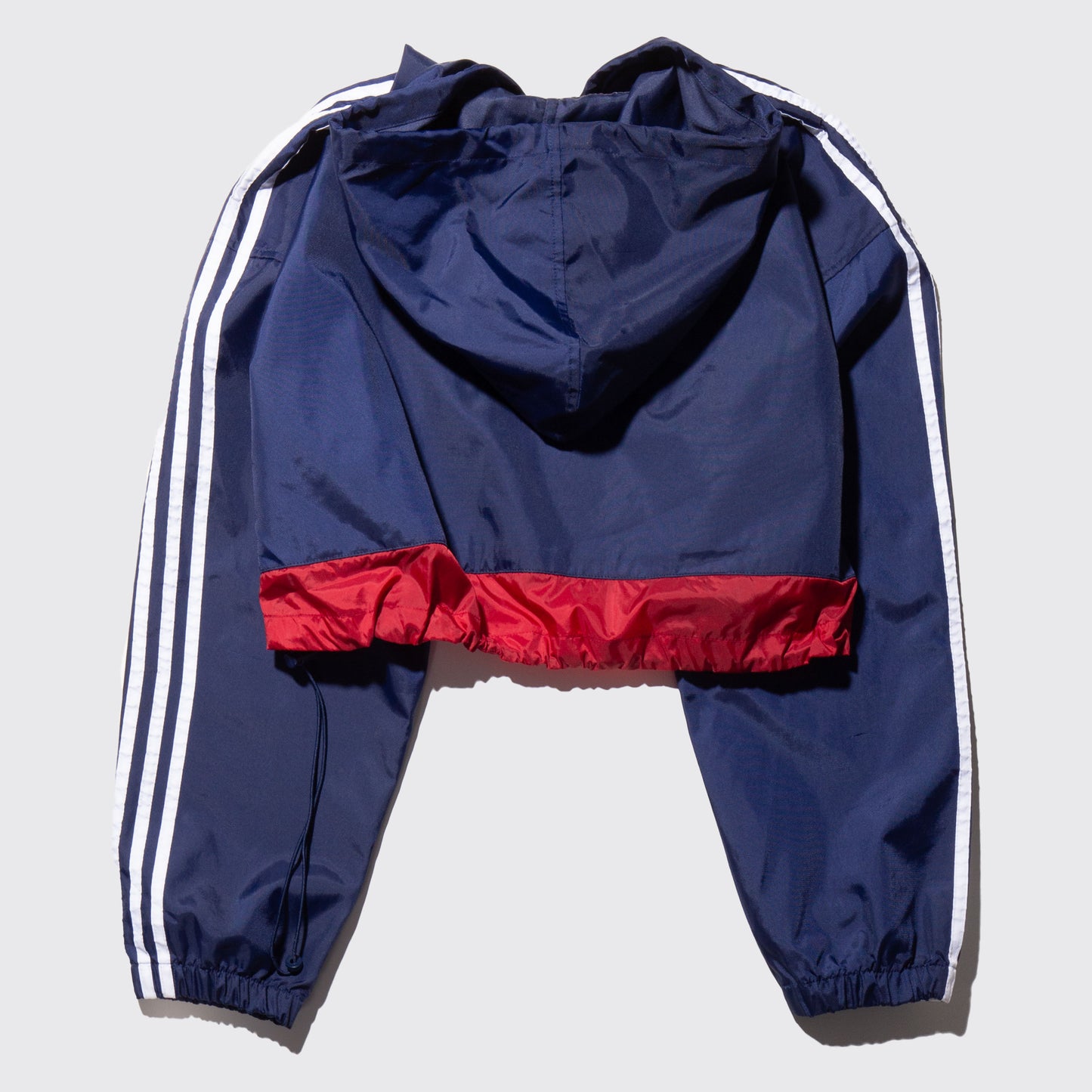 vintage 90's adidas resized short nylon anorak