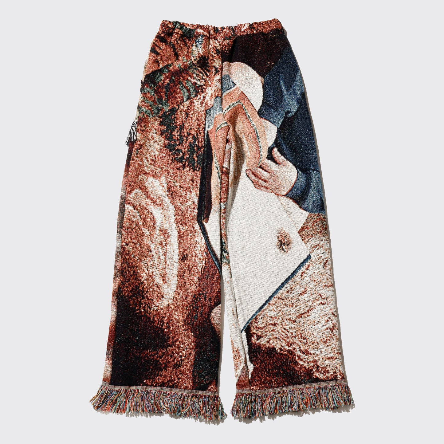 *one-off rug wide trousers