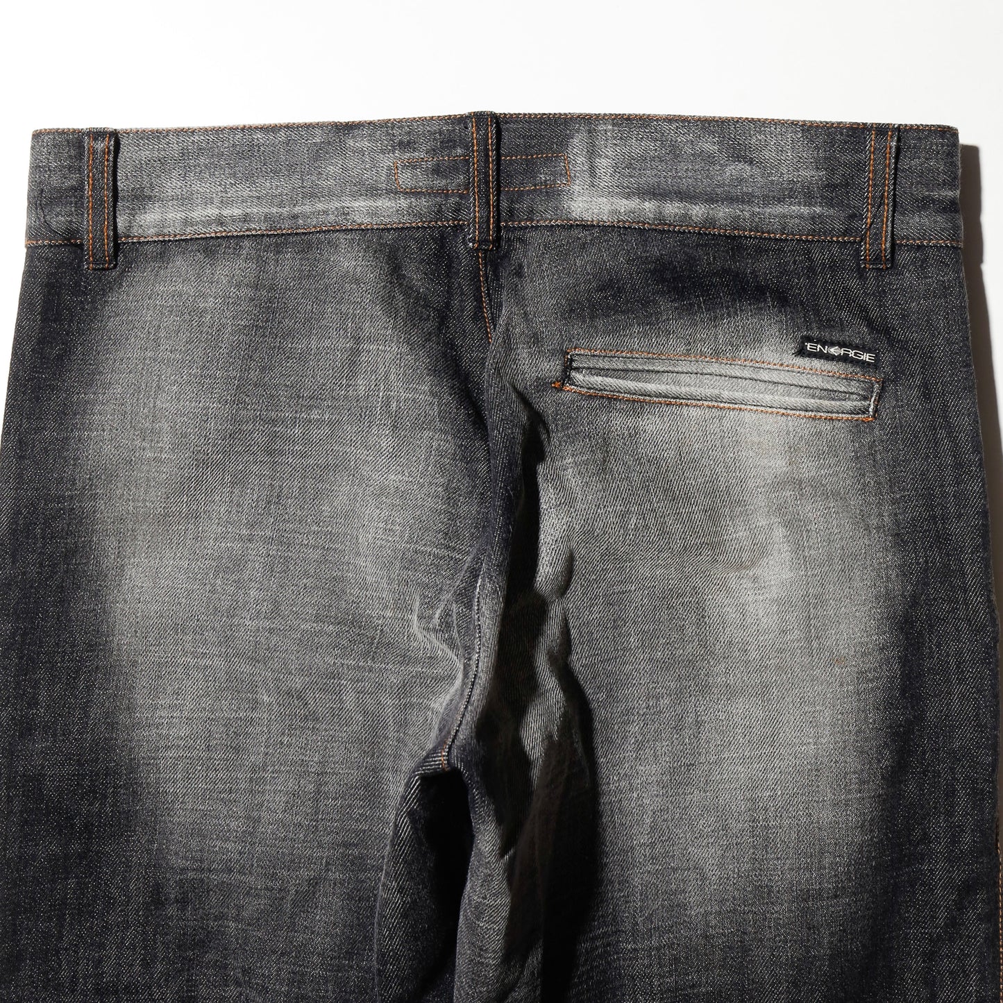 vintage energie center pleats flare jeans