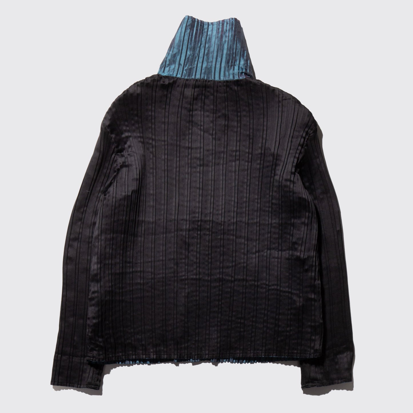 vintage pleats reversible jacket