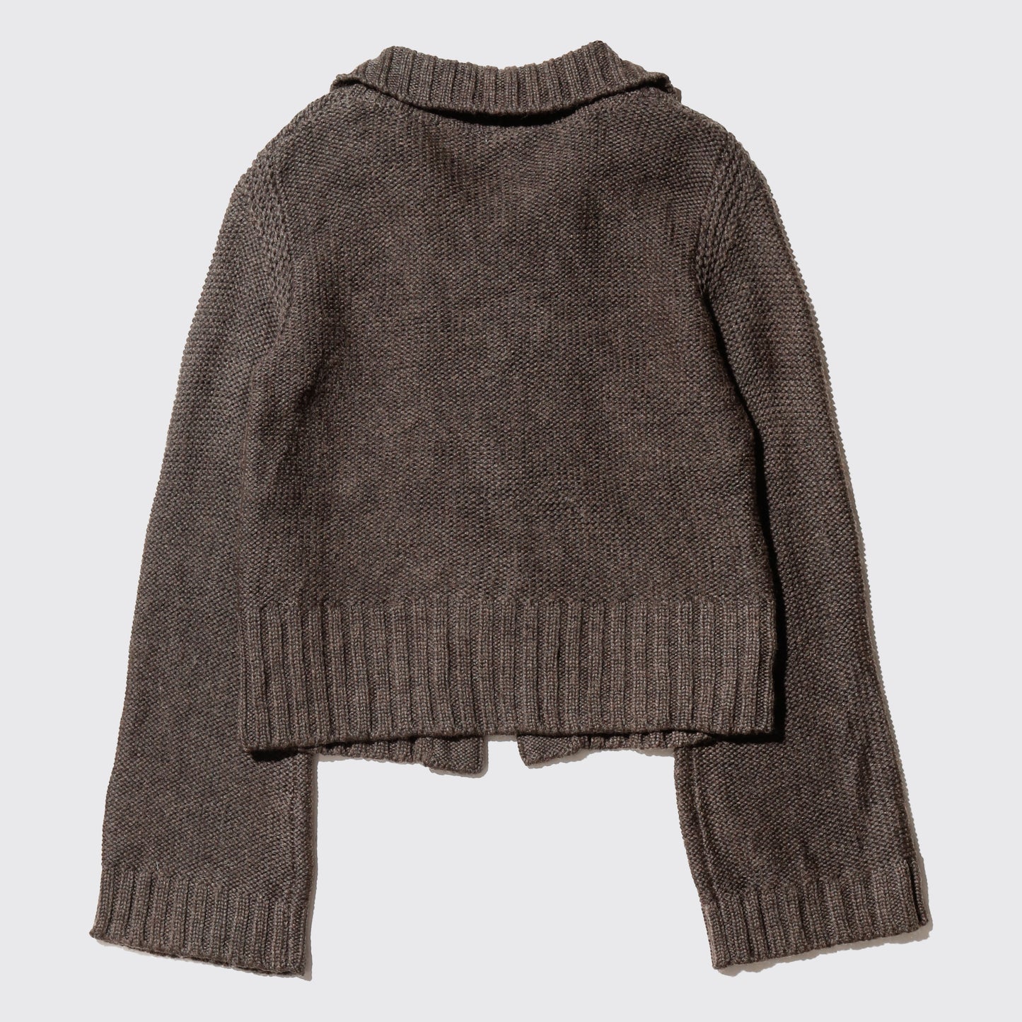 vintage cropped knit jacket