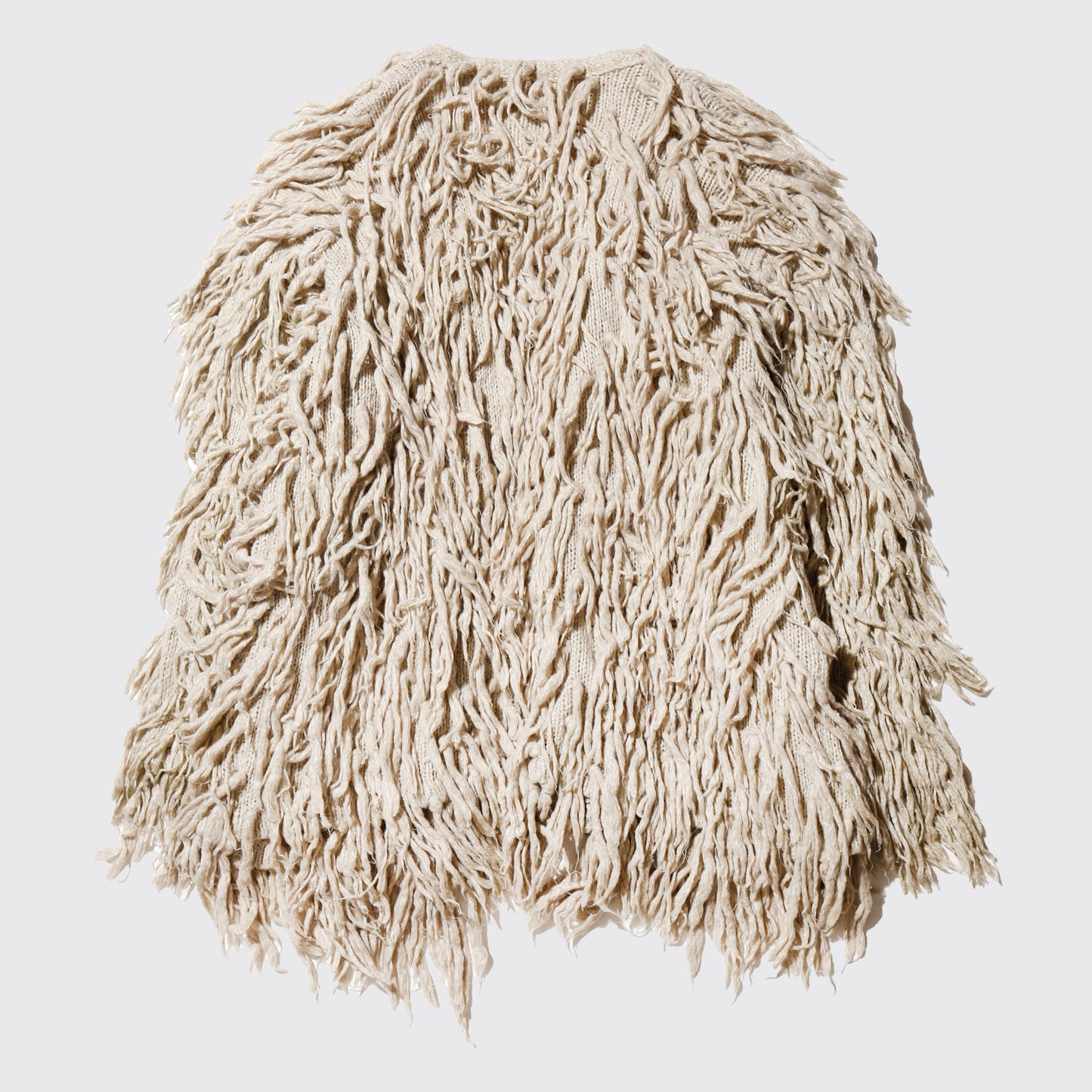 vintage komondor cardigan