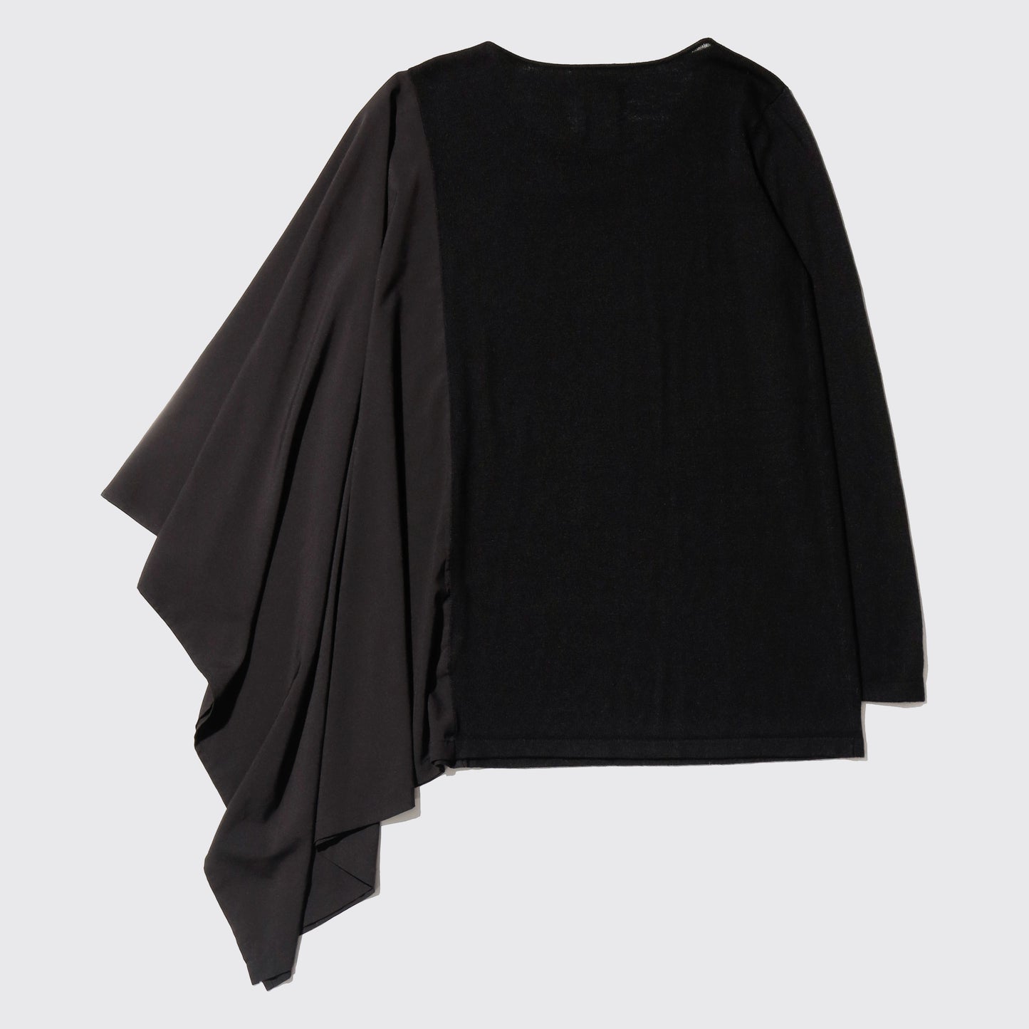 vintage asymmetry drape cut sew