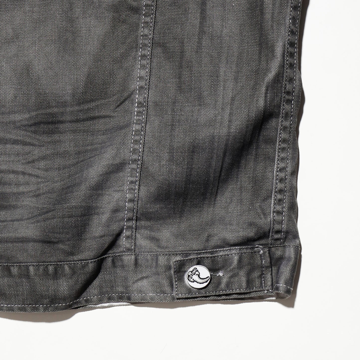 vintage 00's waxed dust trucker jacket