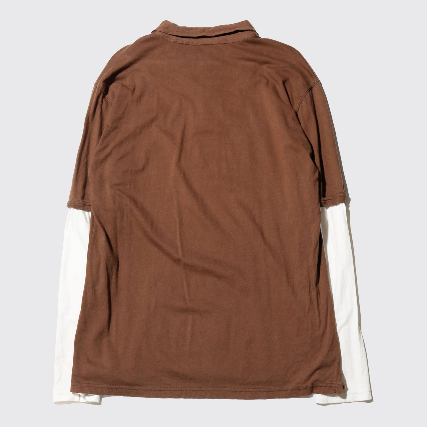 vintage heraldry hybrid polo shirt