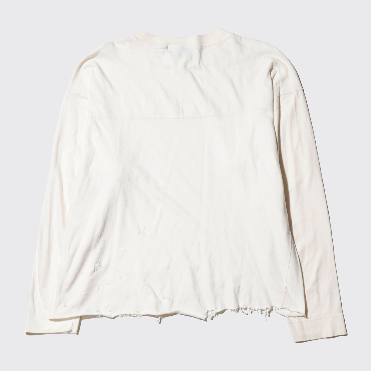 *one-off perry ellis broken cut sew
