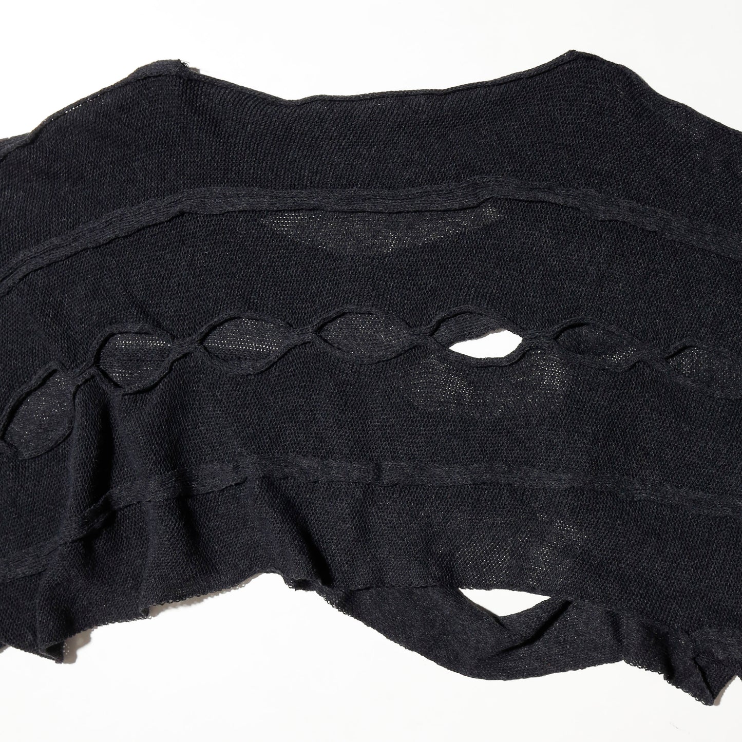 vintage hole wide summer sweater