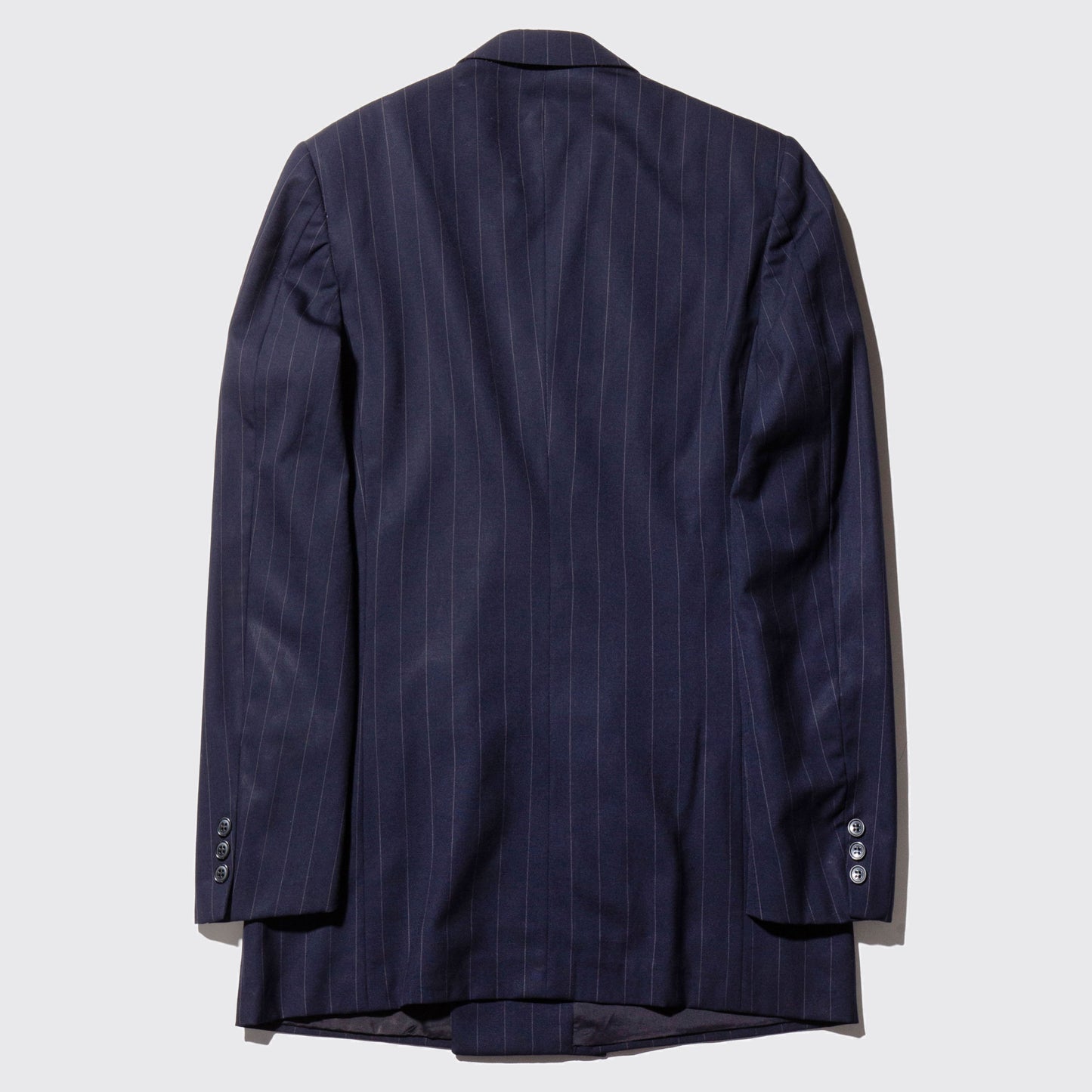 vintage 80's Giorgio Armani stripe double breasted tailored jacket