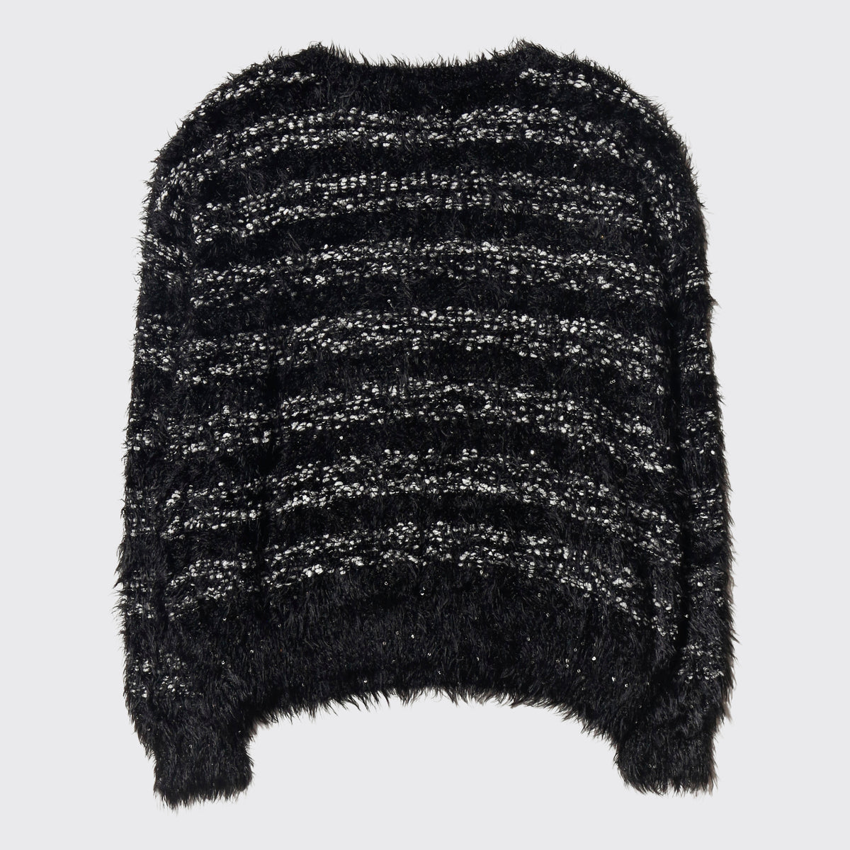 vintage spangle shaggy border sweater