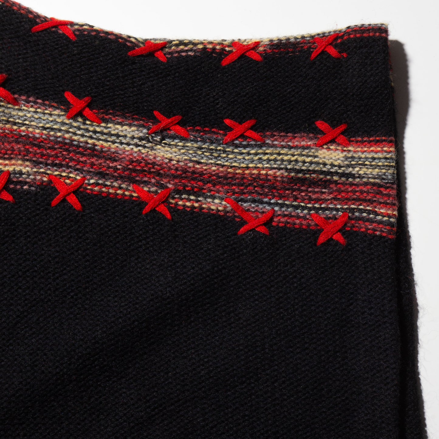 vintage jump knit wear folklore poncho