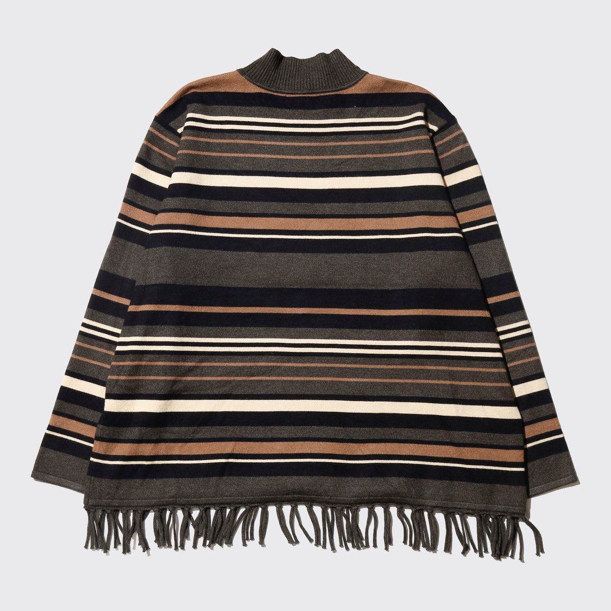 vintage border tassel fringe sweater