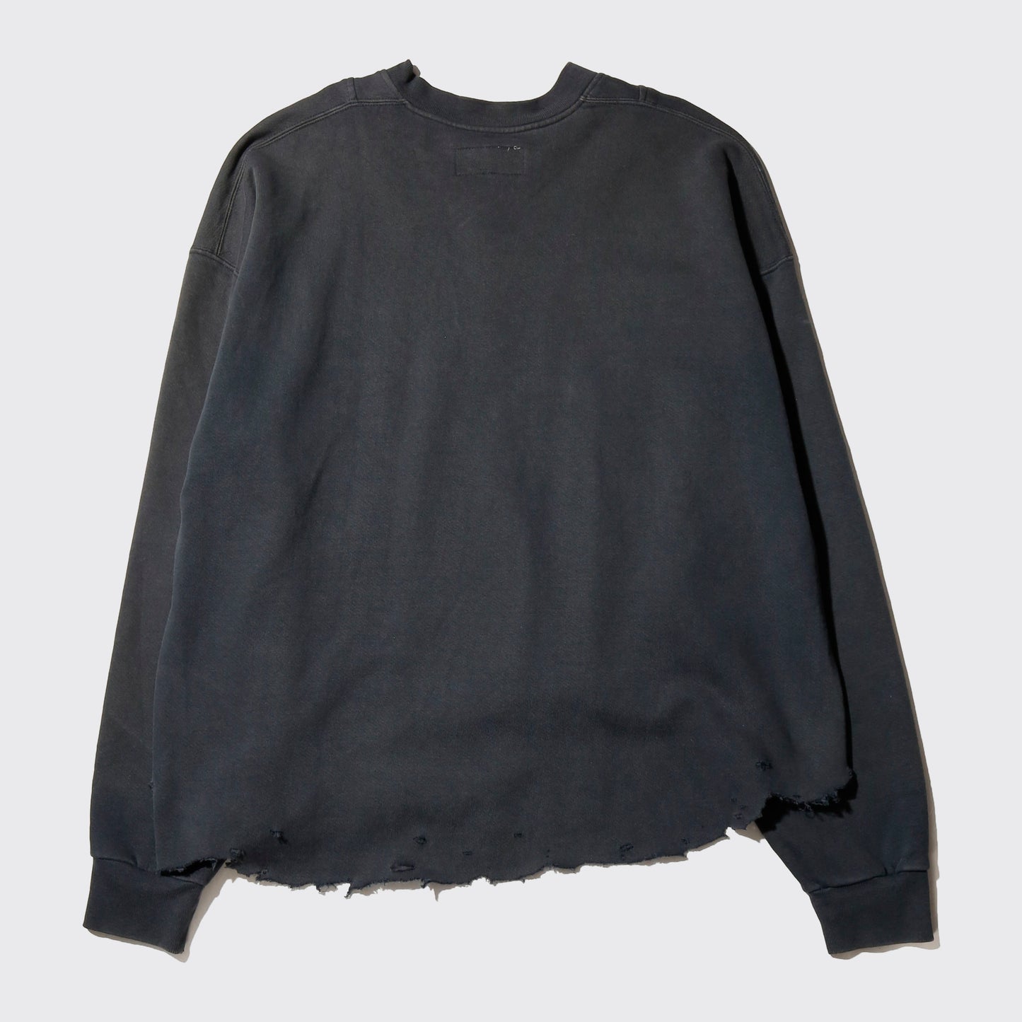 *one-off broken henry neck sweat