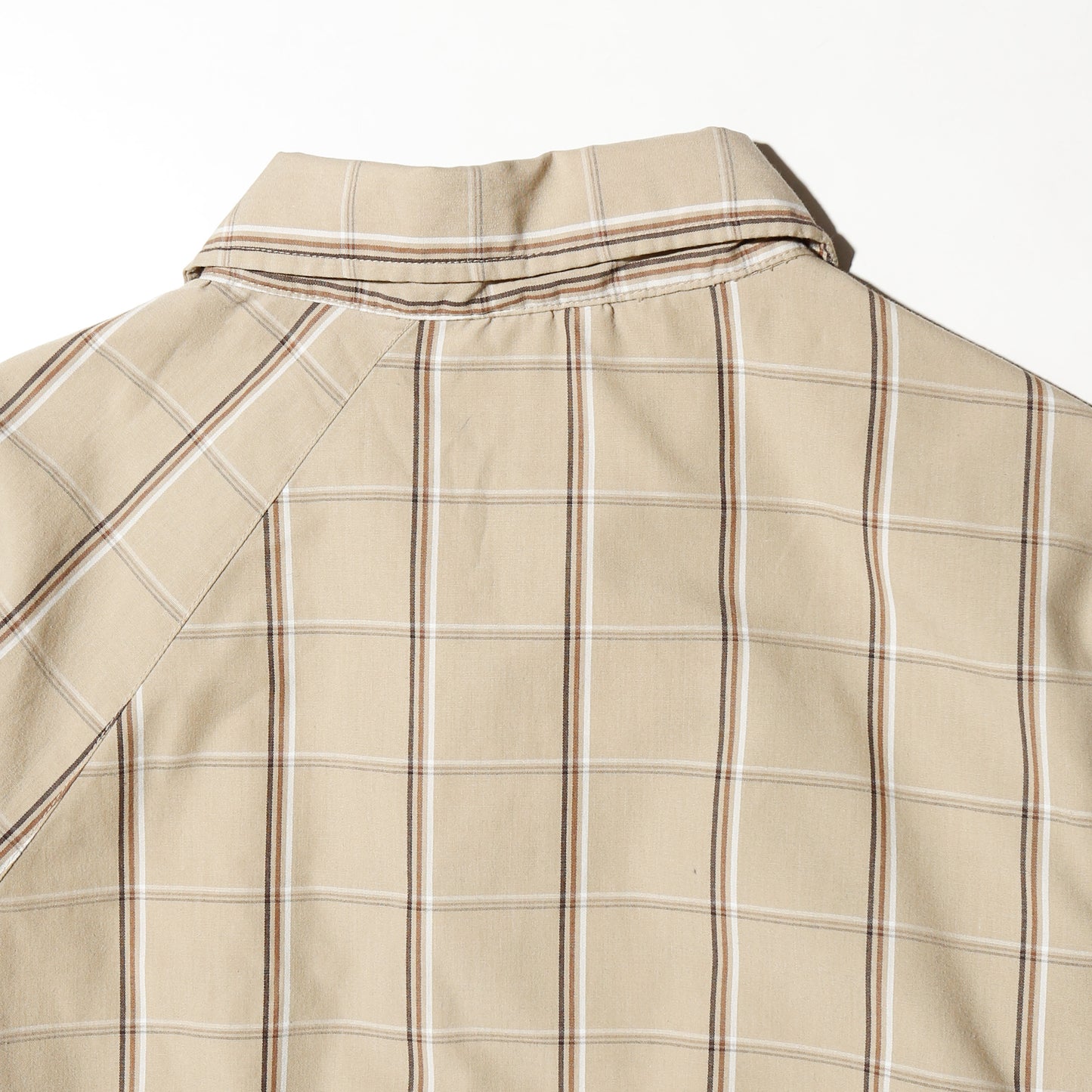 vintage check harrington jacket, with copper badge