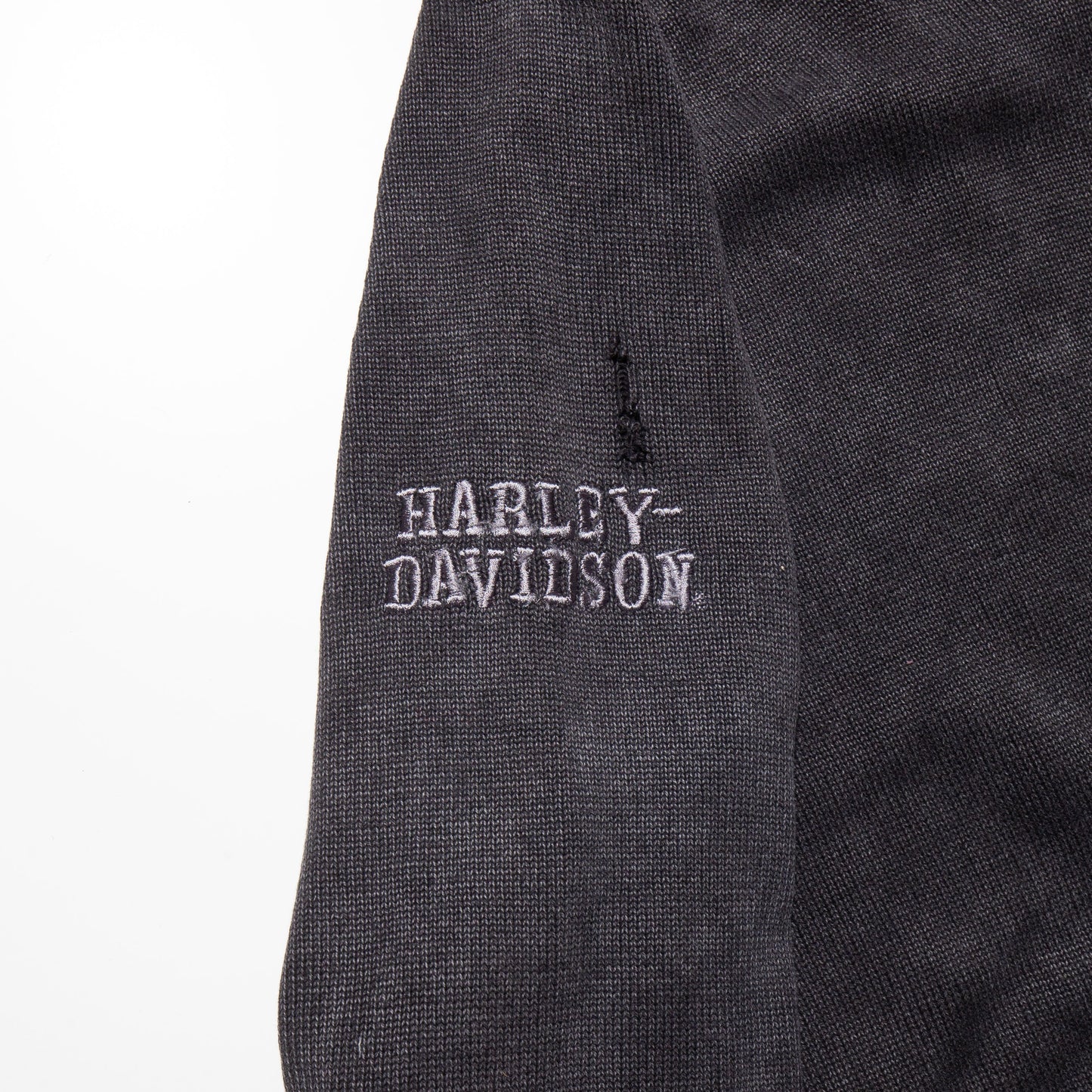 vintage harley davidson broken fade sweater