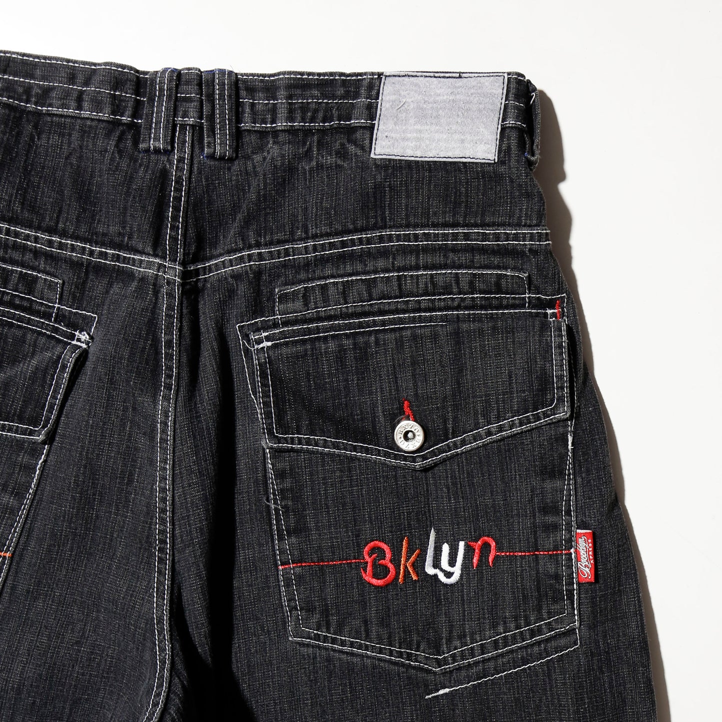 vintage resized tuck wide bermuda shorts