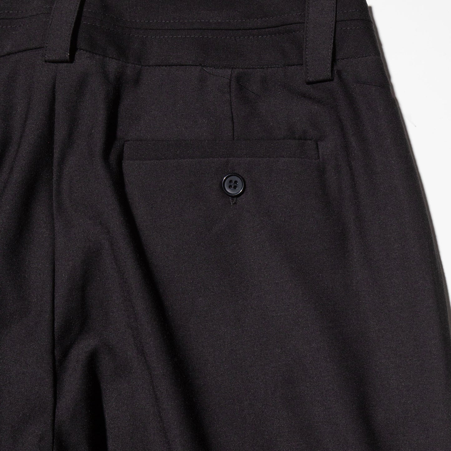 vintage low rise drape wide slacks