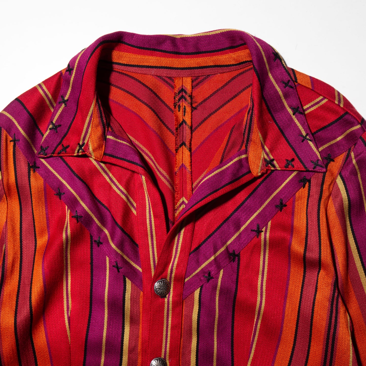 vintage stripe folklore shirt