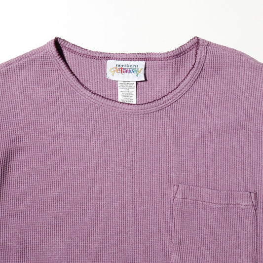 vintage 90's thermal h/s cut sew