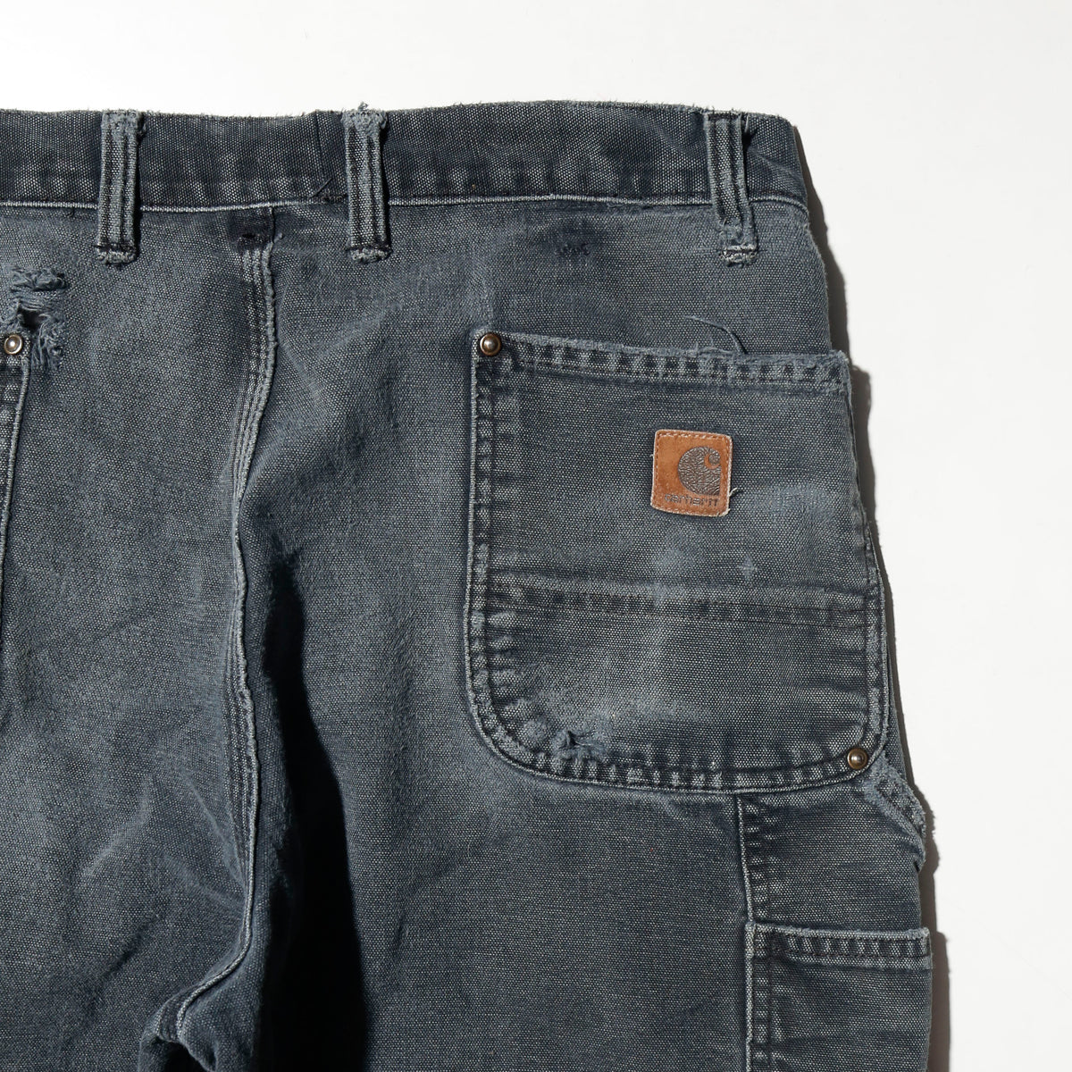 *one-off carhartt broken double knee trousers