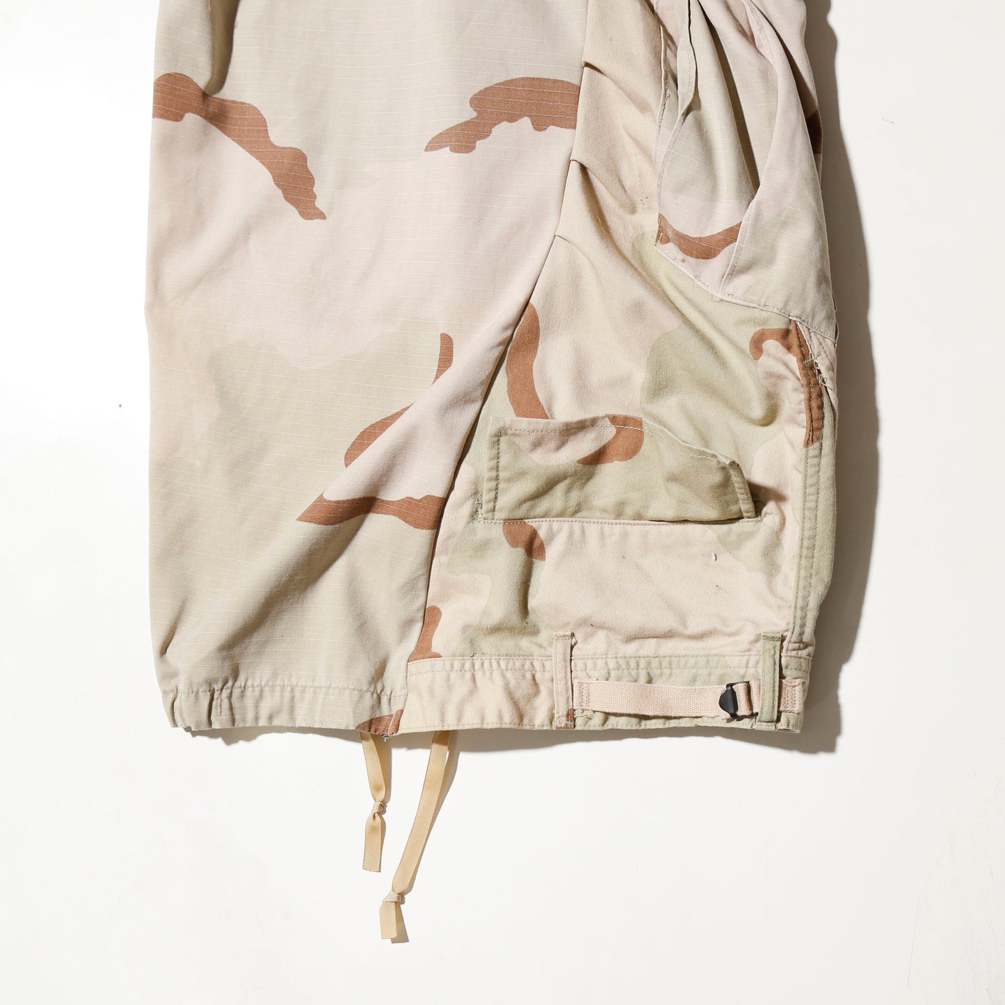 *one-off upside down wide cargo trousers