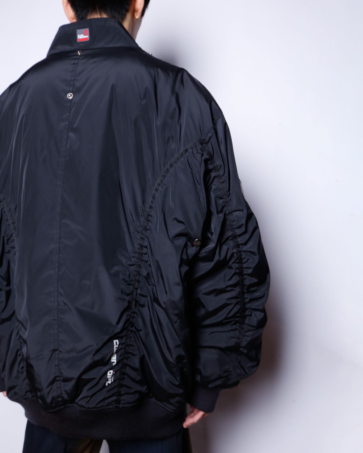 vintage 00's ecko function reversible bomber jacket