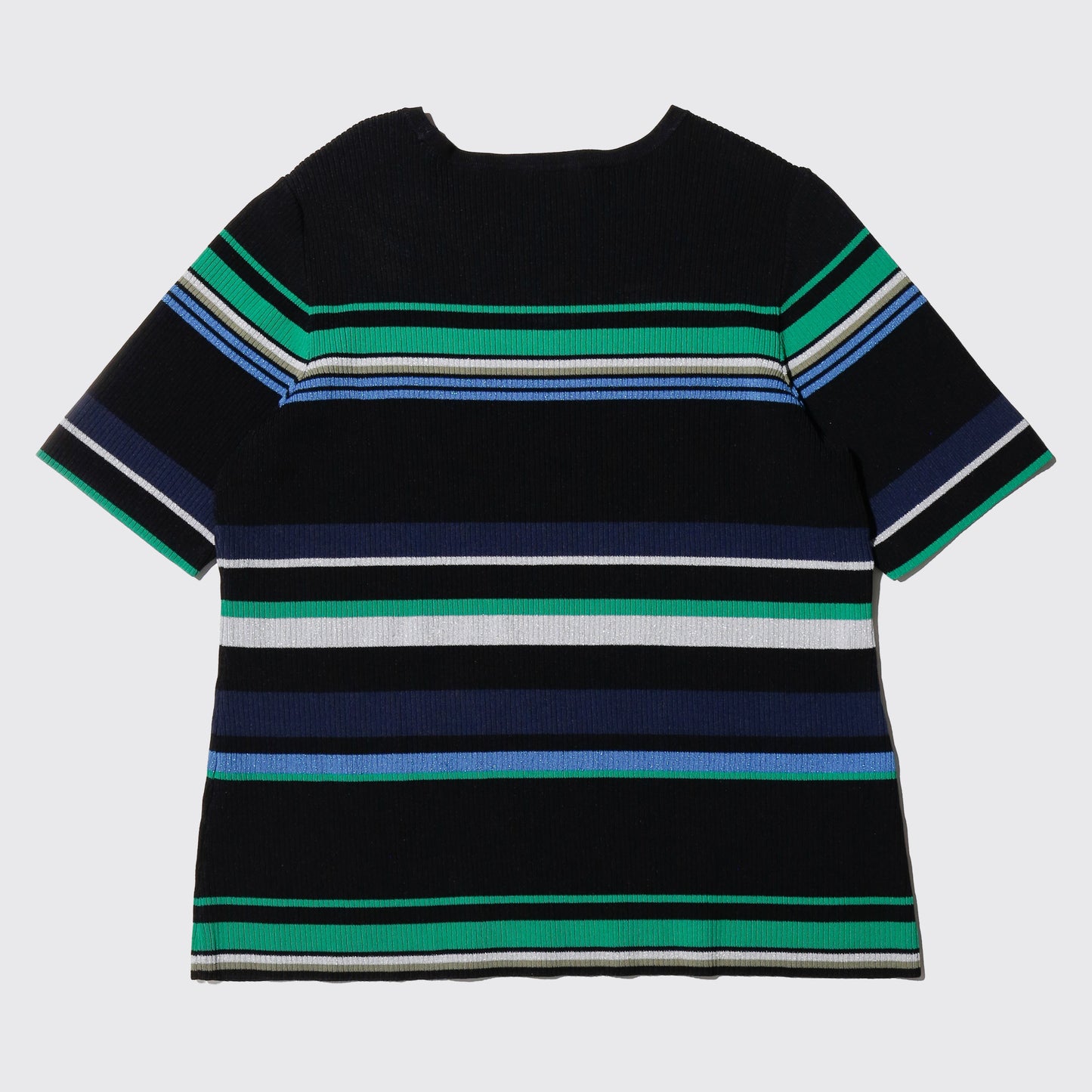 vintage border ribbed t-shirt