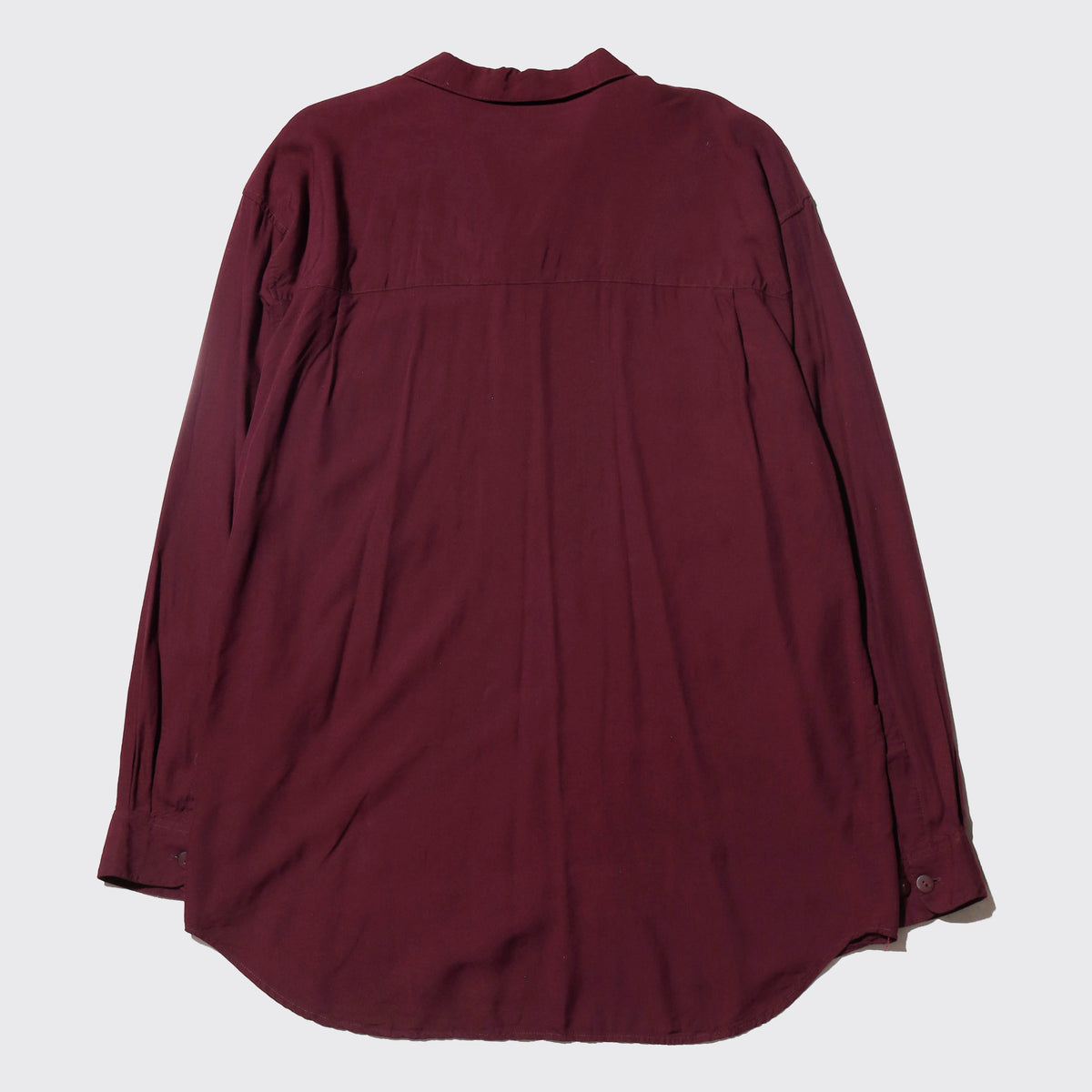vintage 90's rayon open collar shirt