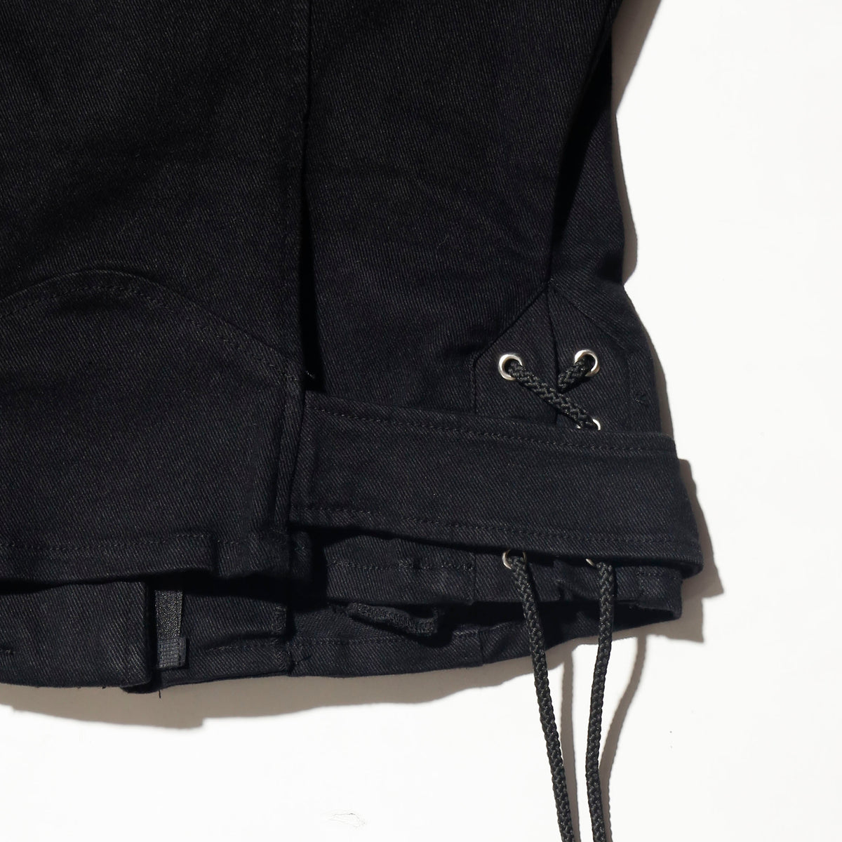 vintage 00's lip service cropped bondage riders jacket