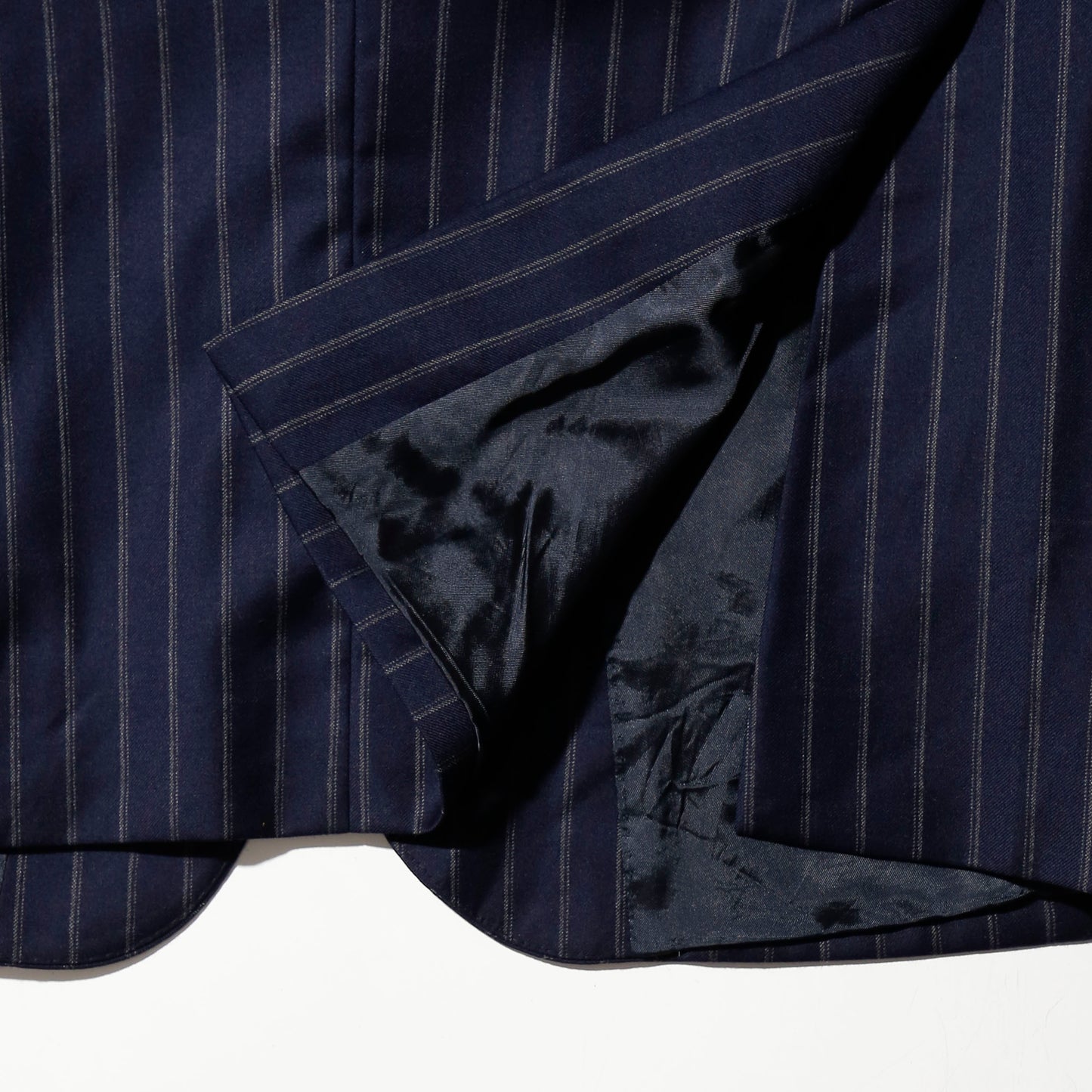 vintage 90's Yves Saint Laurent stripe 2b single tailored jacket