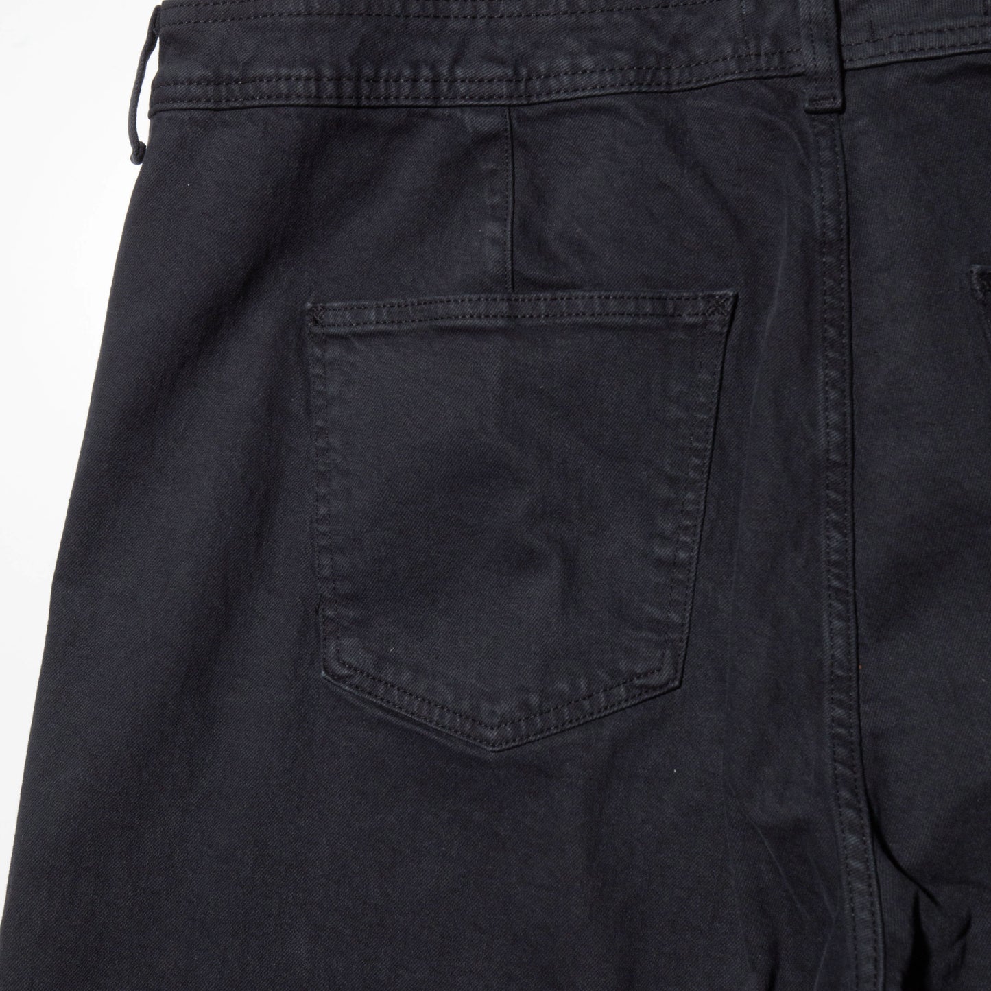 vintage asymmetry wide jeans