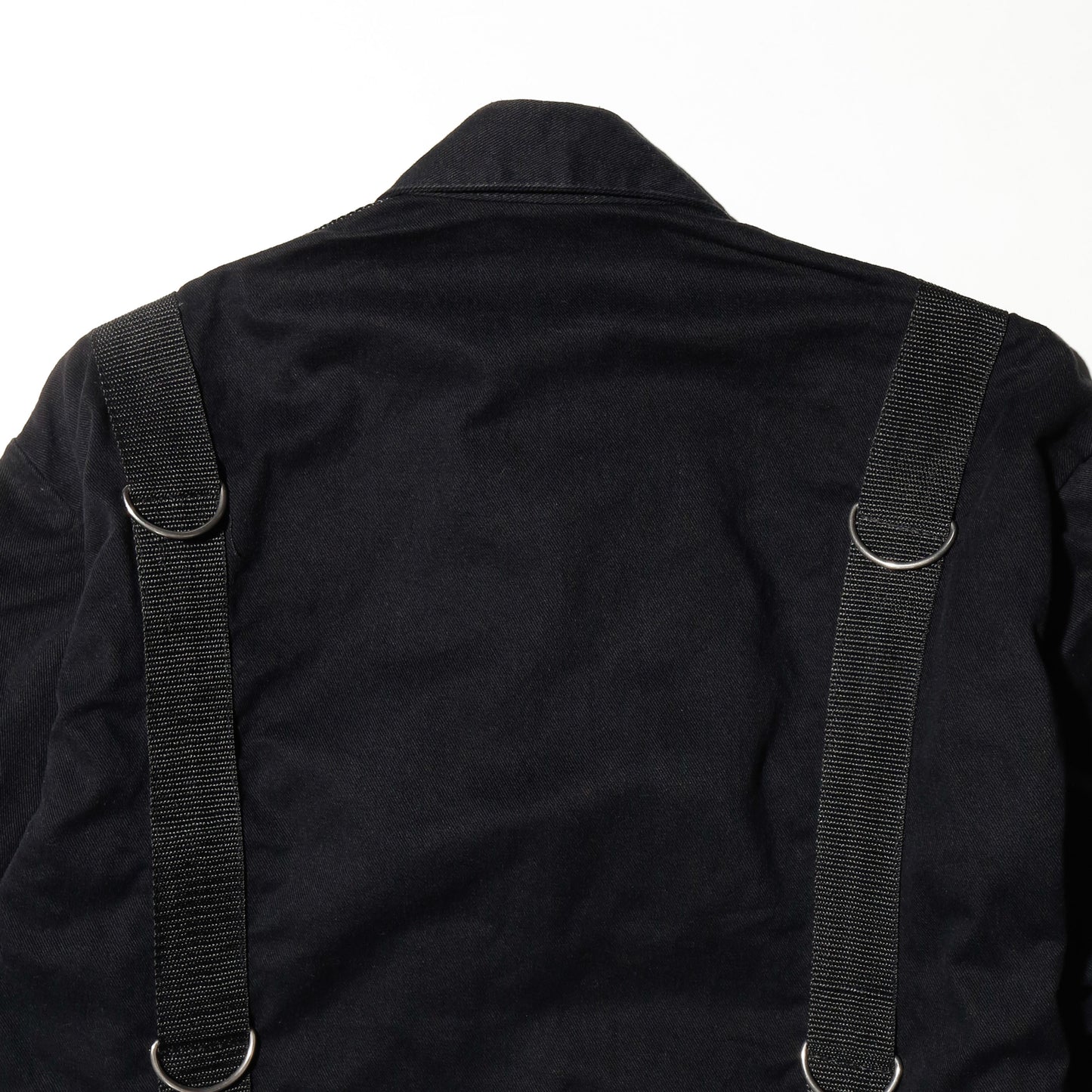*one-off hybrid D-ringe bondage jacket