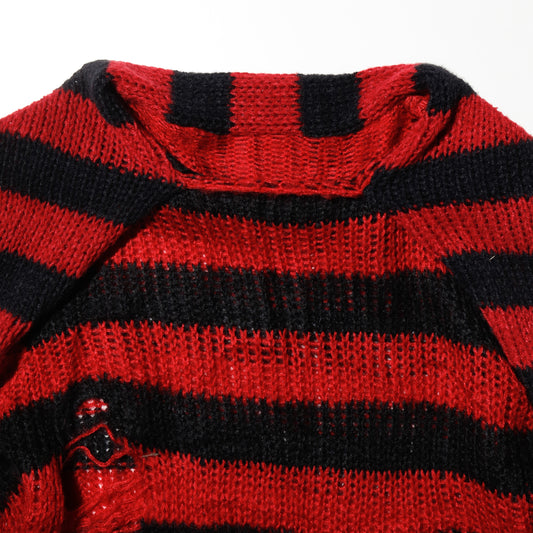 *one-off with muffler border sweater