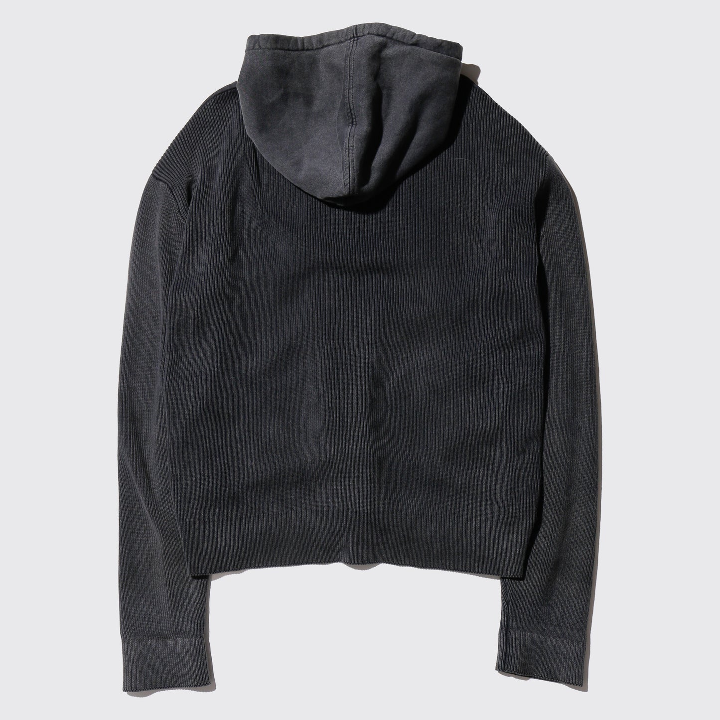 vintage savile road rib combi acid hoodie
