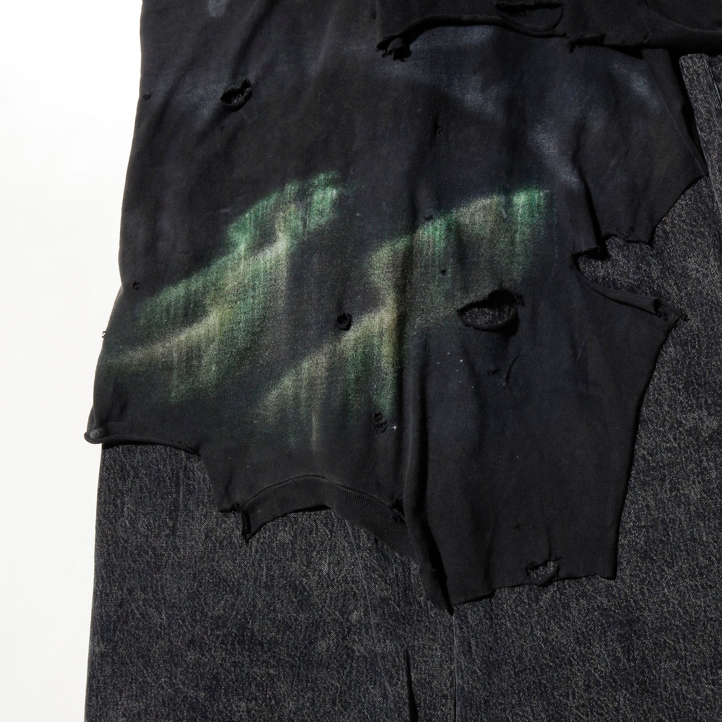 *one-off broken layer trousers